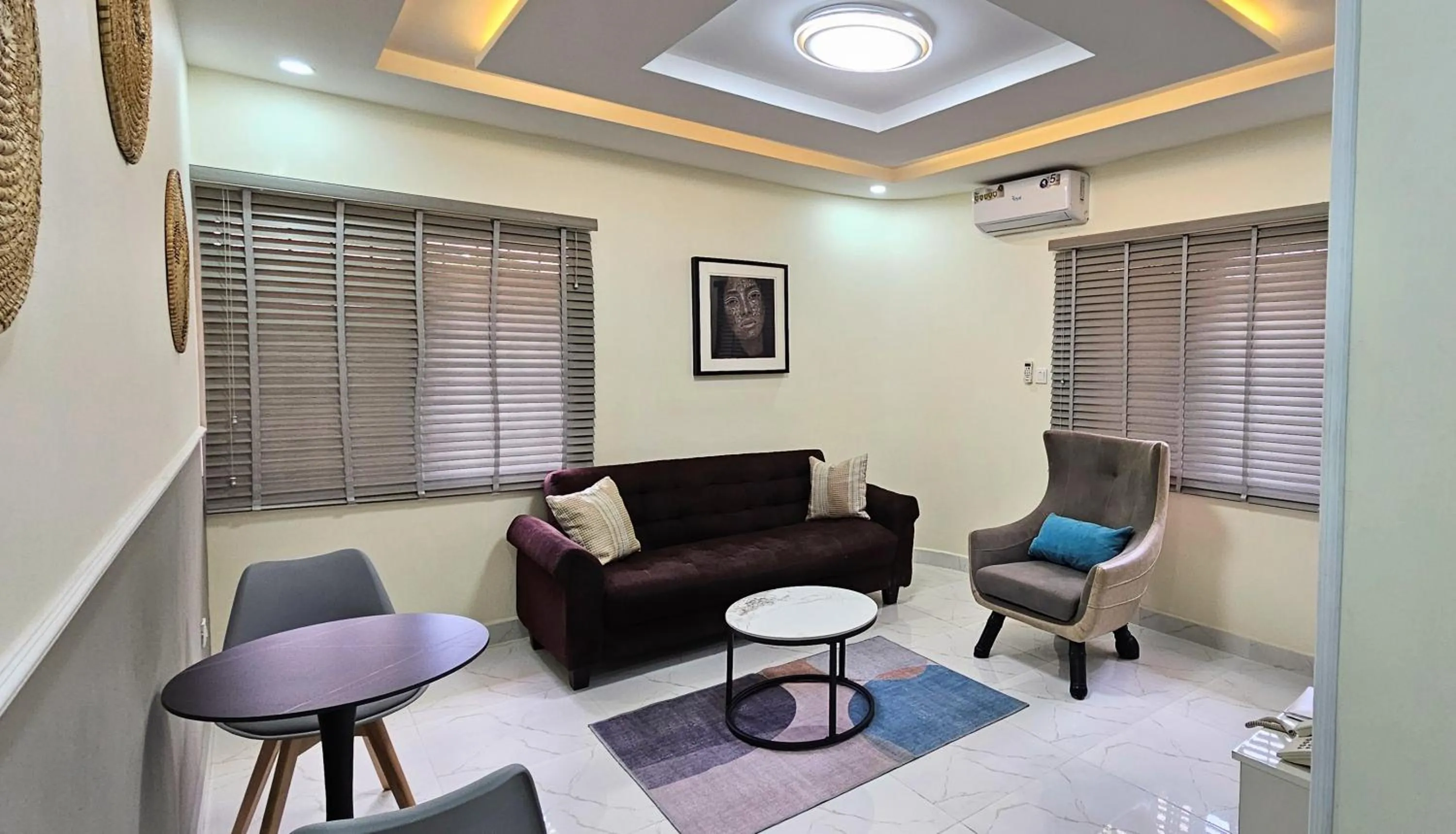 Living room in The Leneade - City Centre at Wuse 2
