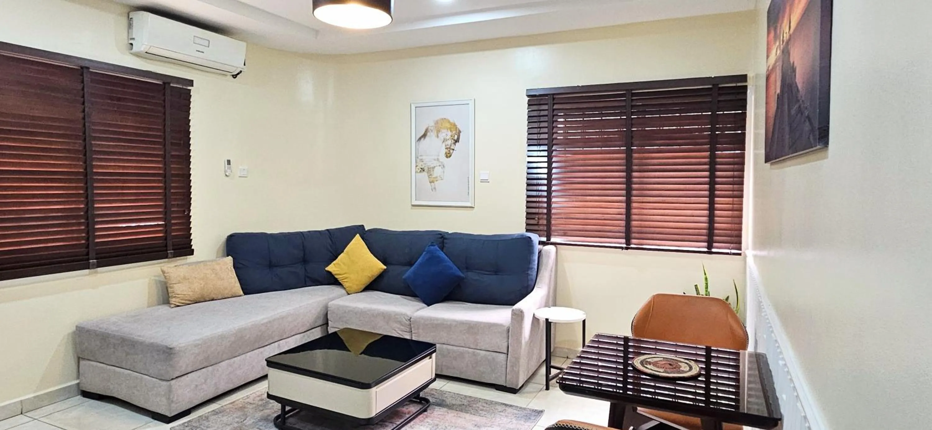 Living room in The Leneade - City Centre at Wuse 2