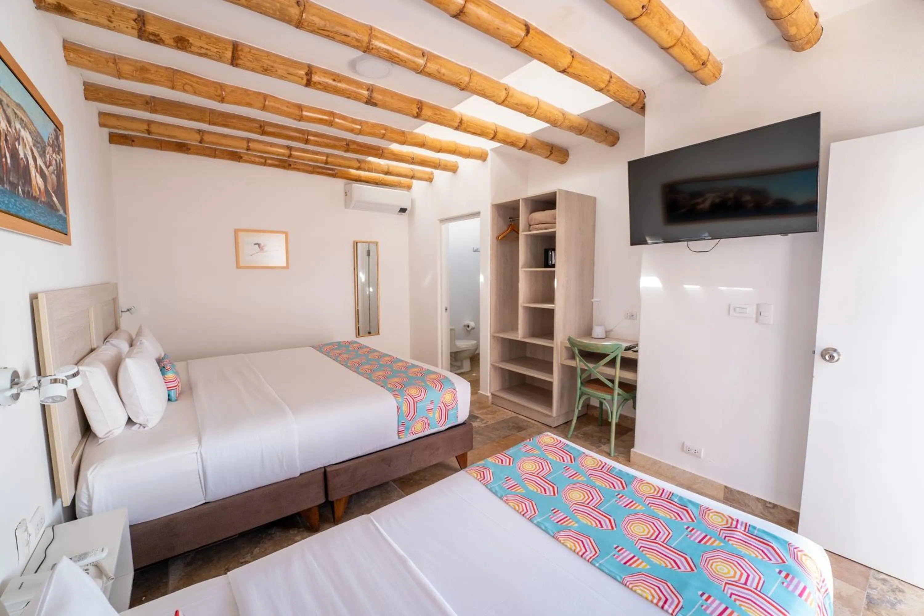 Bed in Atoq Paracas Reserva