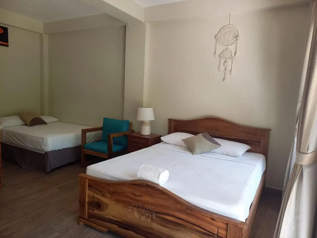 Bed in HOTEL EL VIAJERO