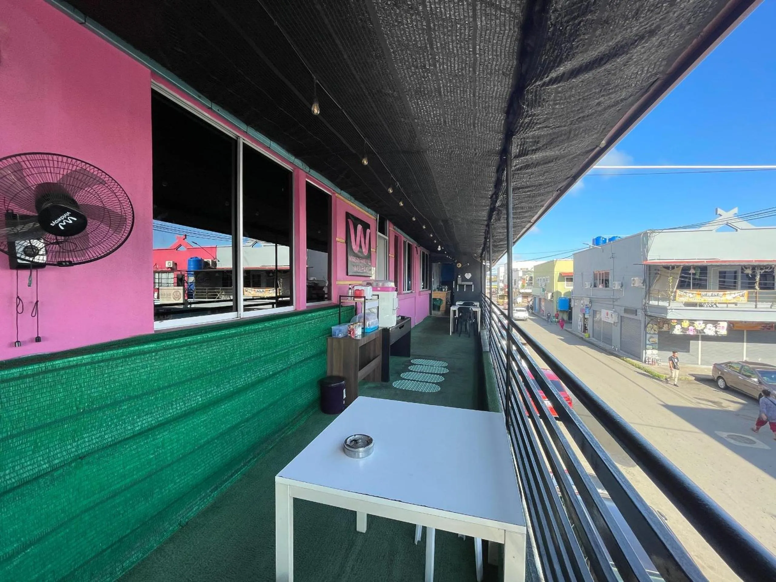 Balcony/Terrace in Warisan Family inn @ Seafront