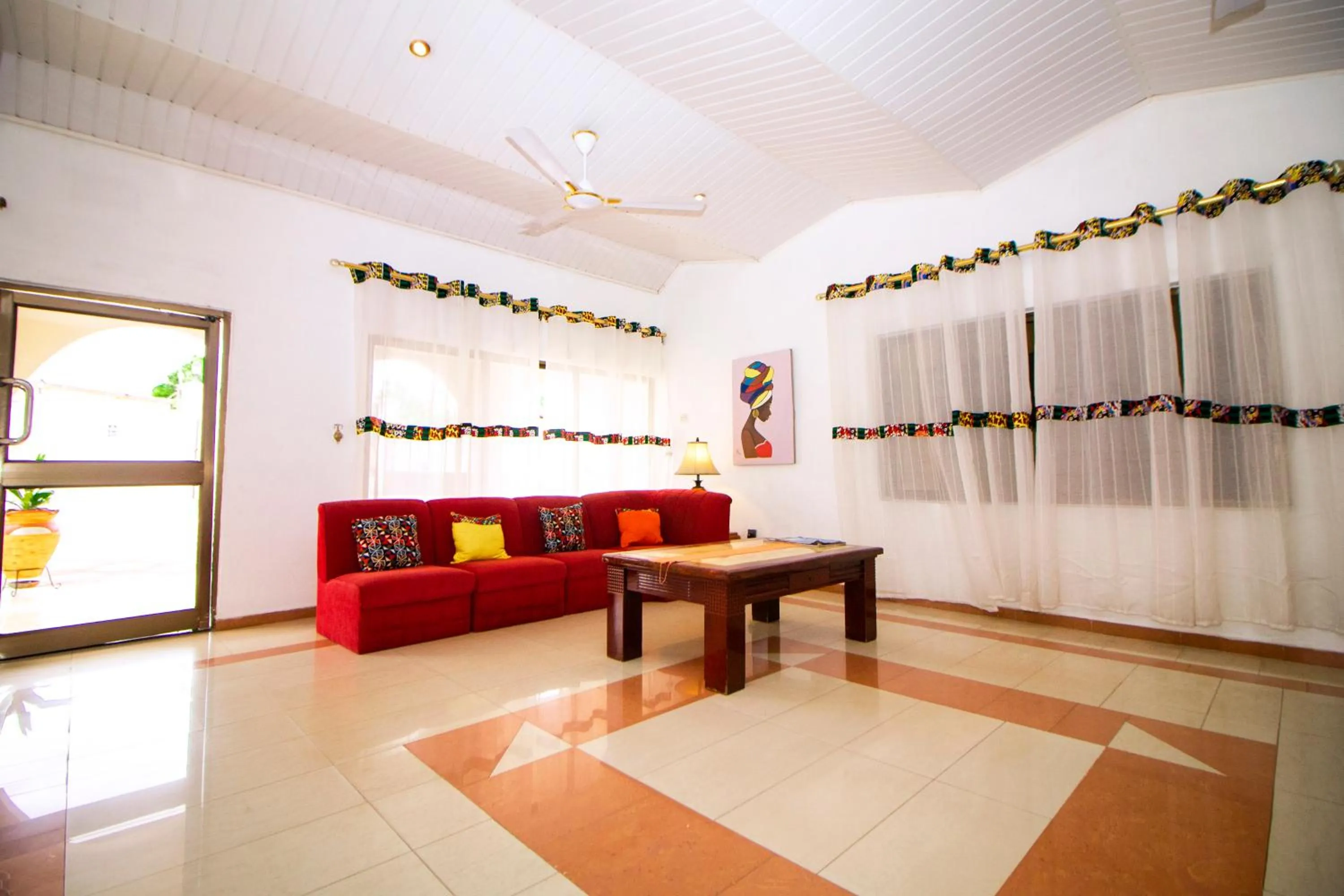 Lobby or reception in PRESTIGE Guesthouse ,Ksi