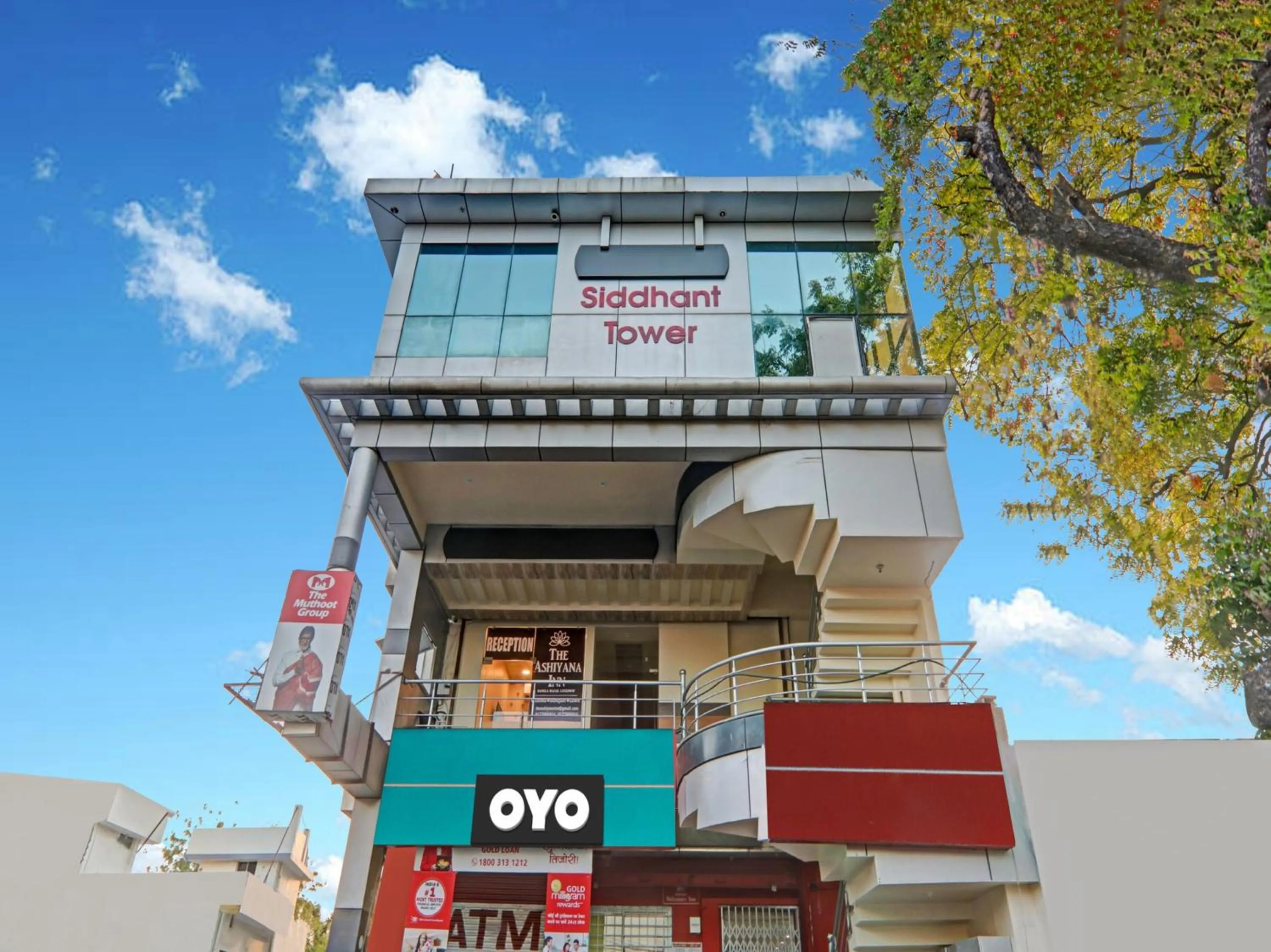 Facade/entrance in Hotel O The Ashiyana Inn