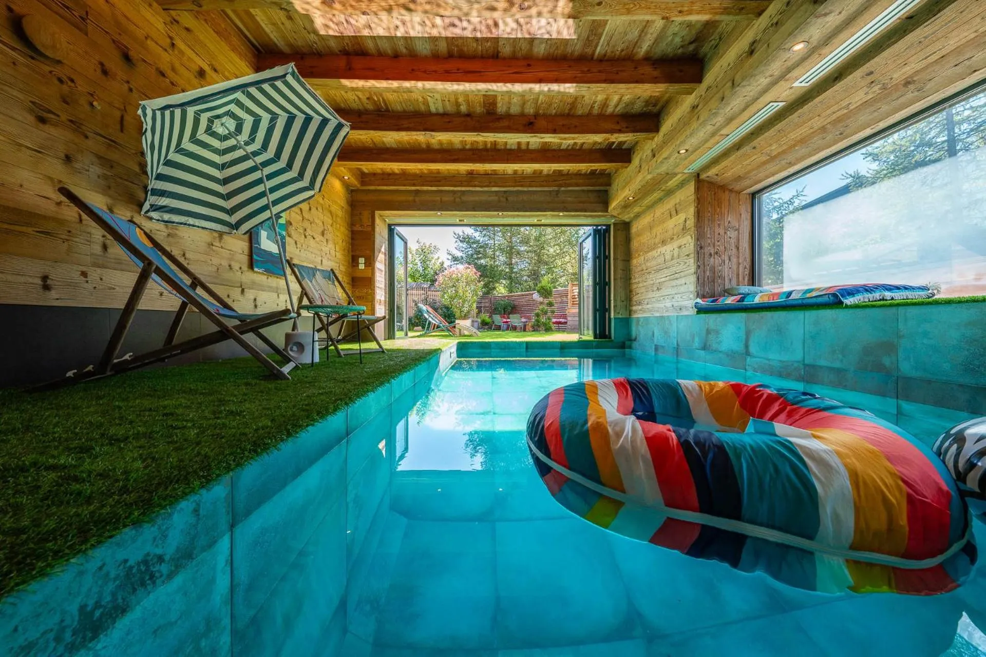 Chalet ORION Serre-chevalier piscine cinéma