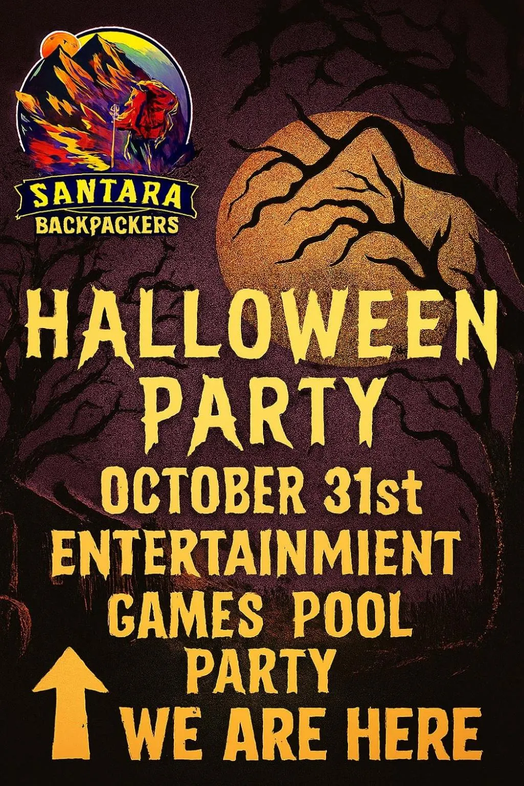 Text overlay in Santi Villa