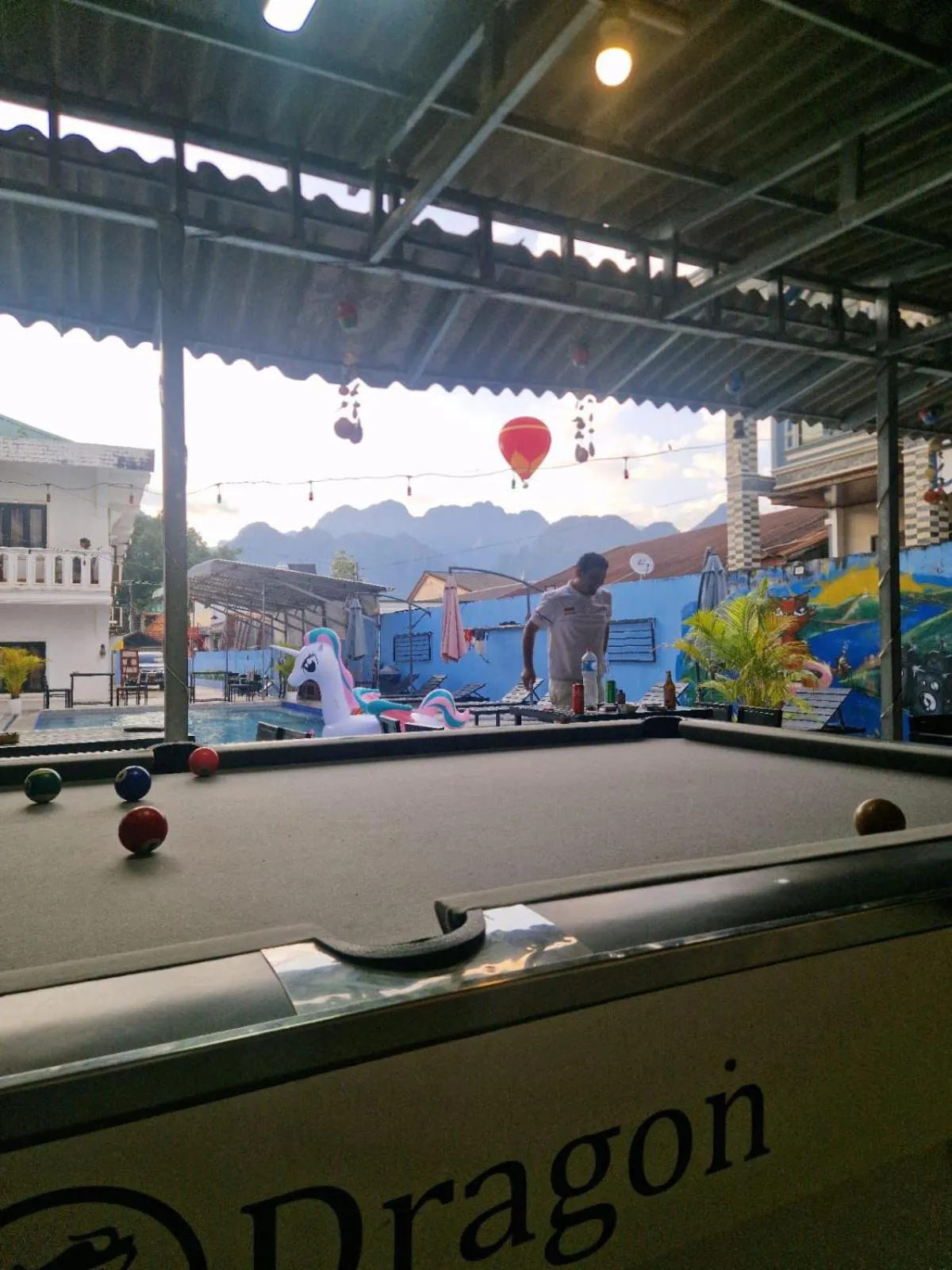 Billiard in Santi Villa