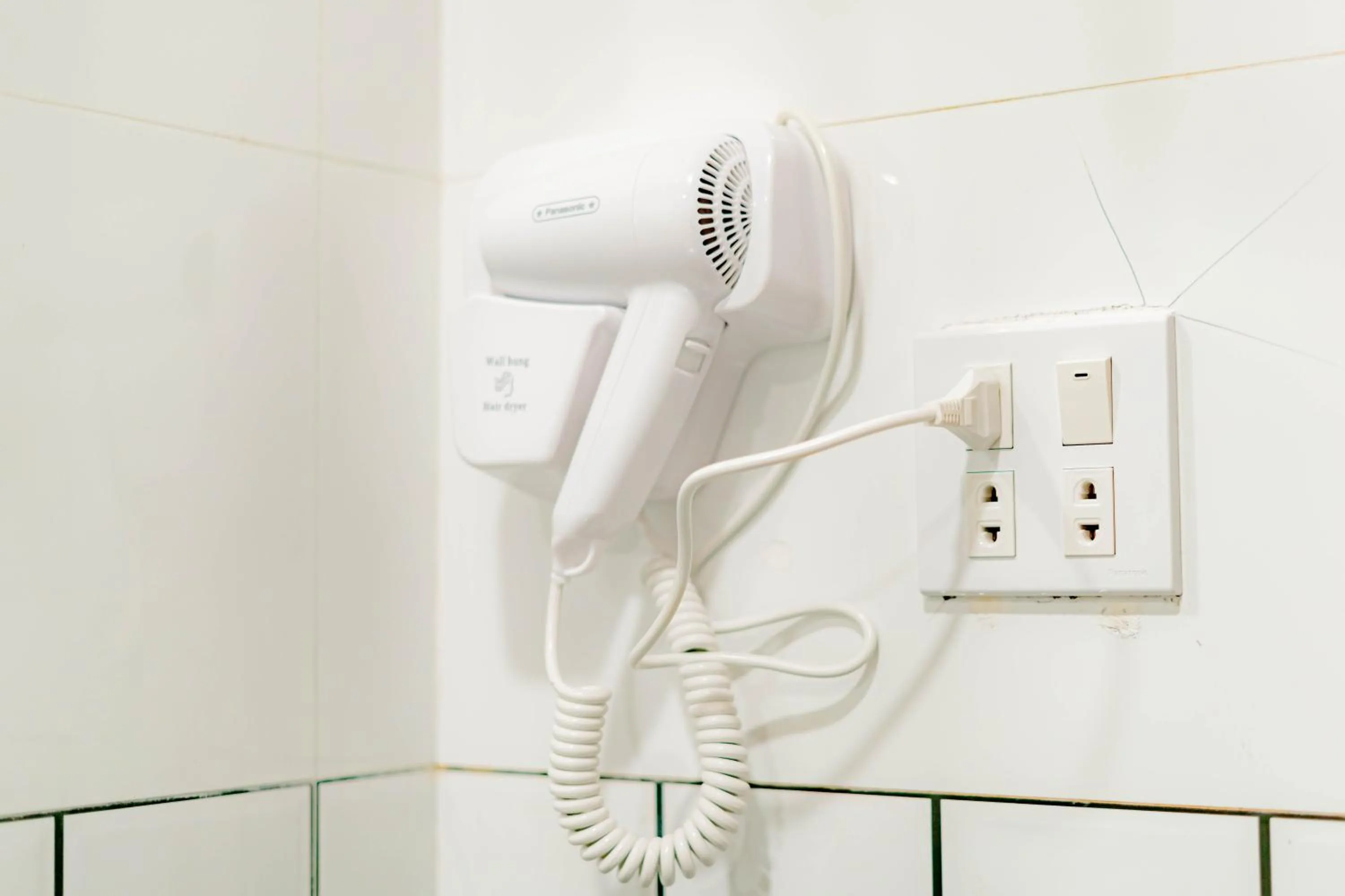 hair dryier in LuangPrabang Center Hotel