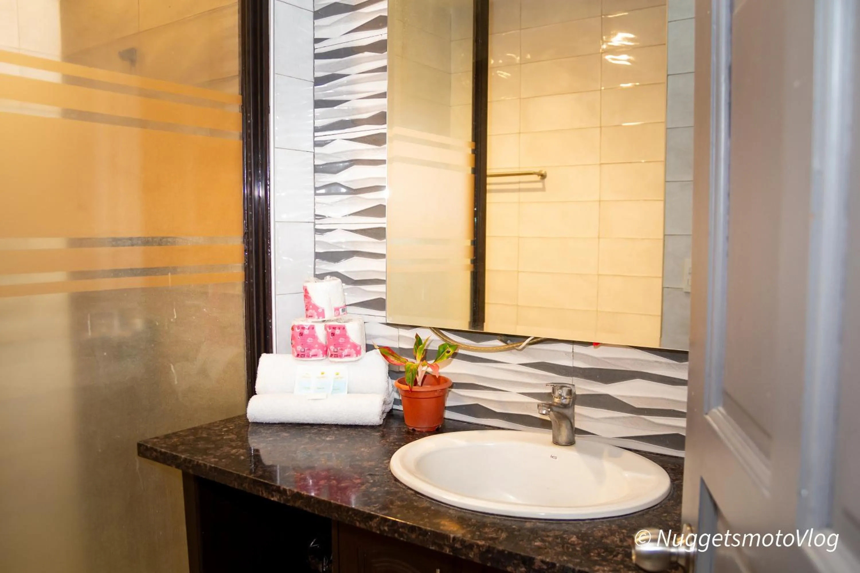 Bathroom in Grand Central Hotel