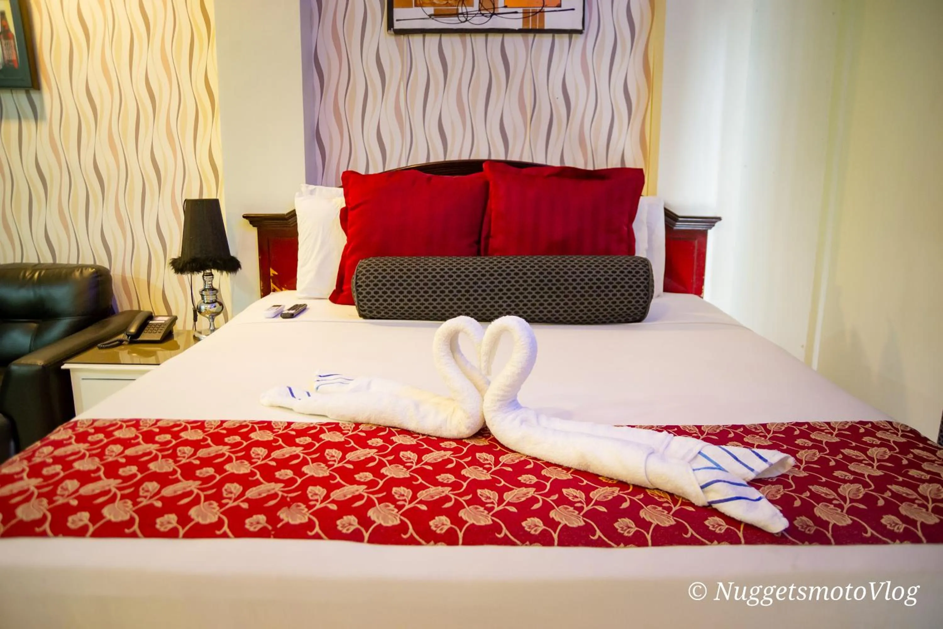 Bed in Grand Central Hotel