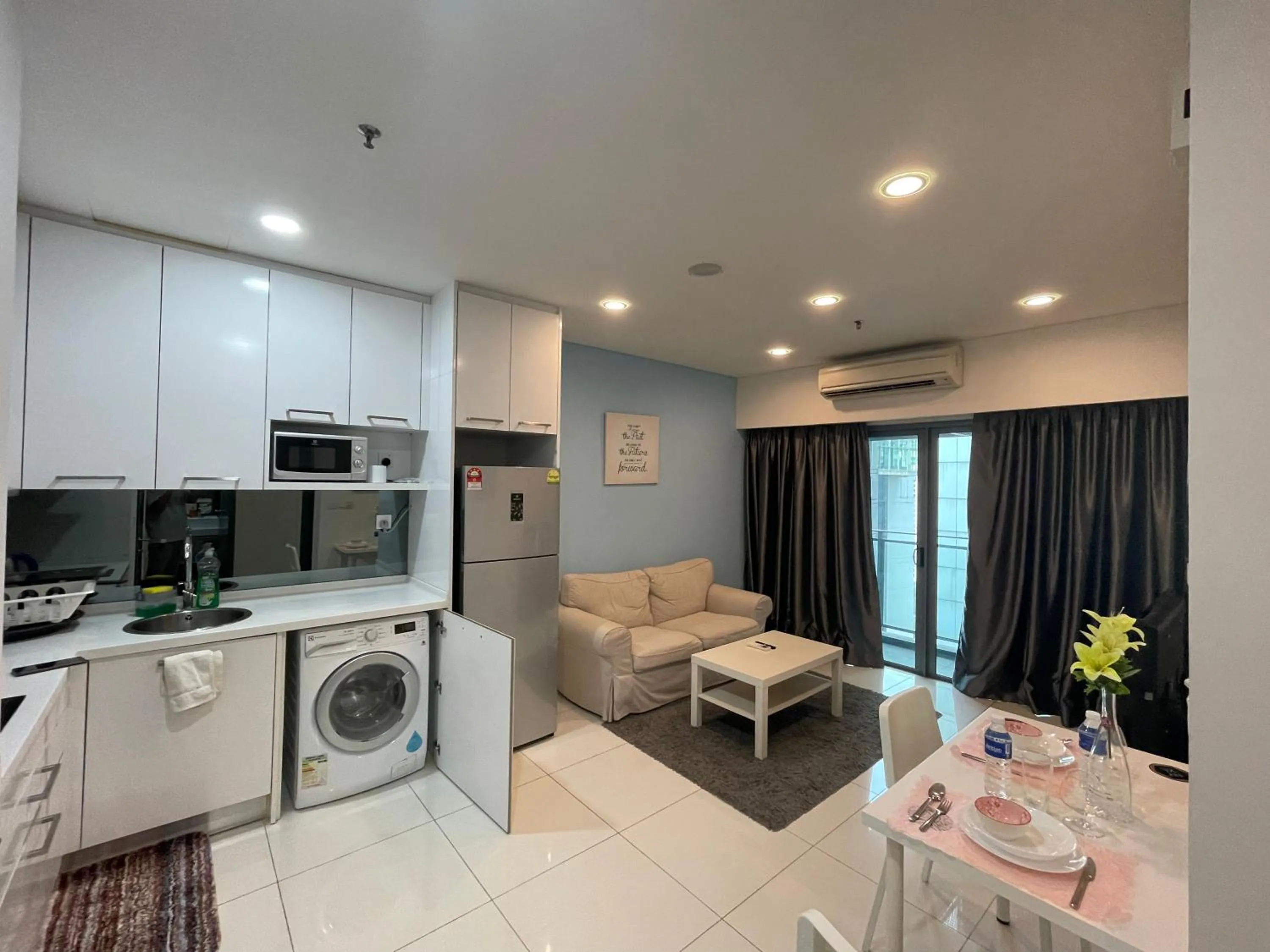 Kitchen or kitchenette in Mercu Summer Suite KLCC by Kuminshu