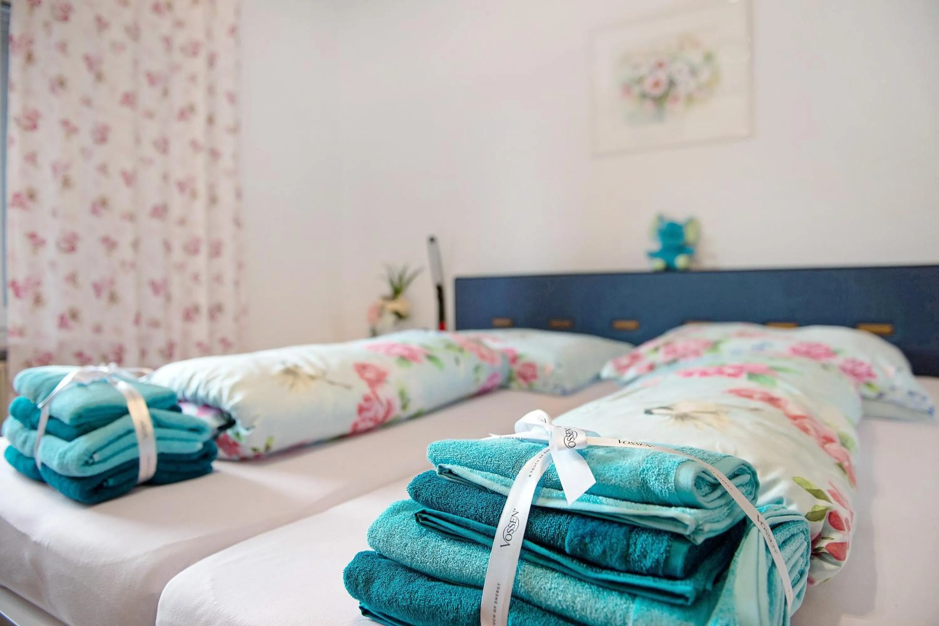 Living room, Bed in Aida