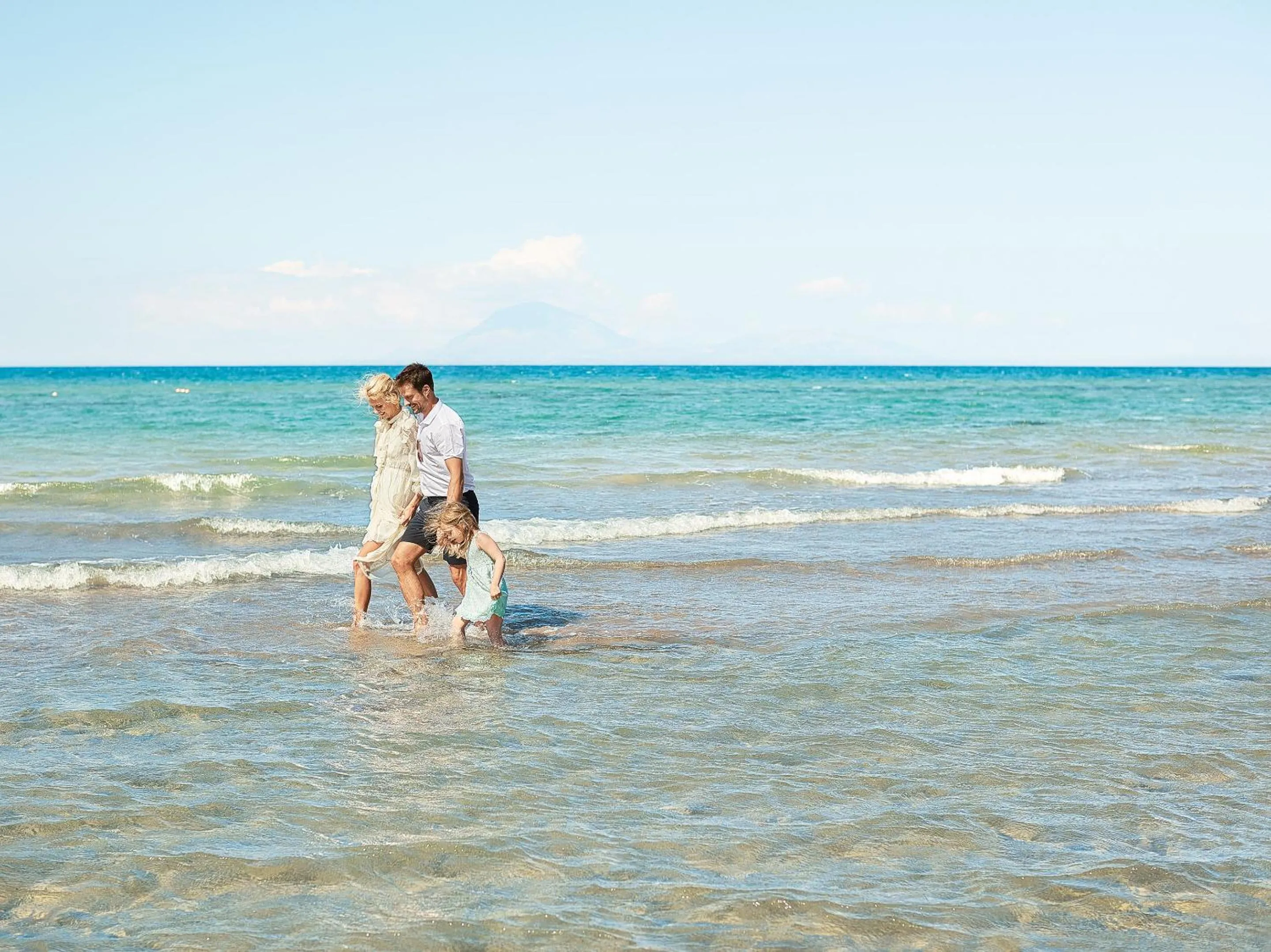 Beach in Grecotel LUXME Palms at Riviera Olympia & Aqua Park
