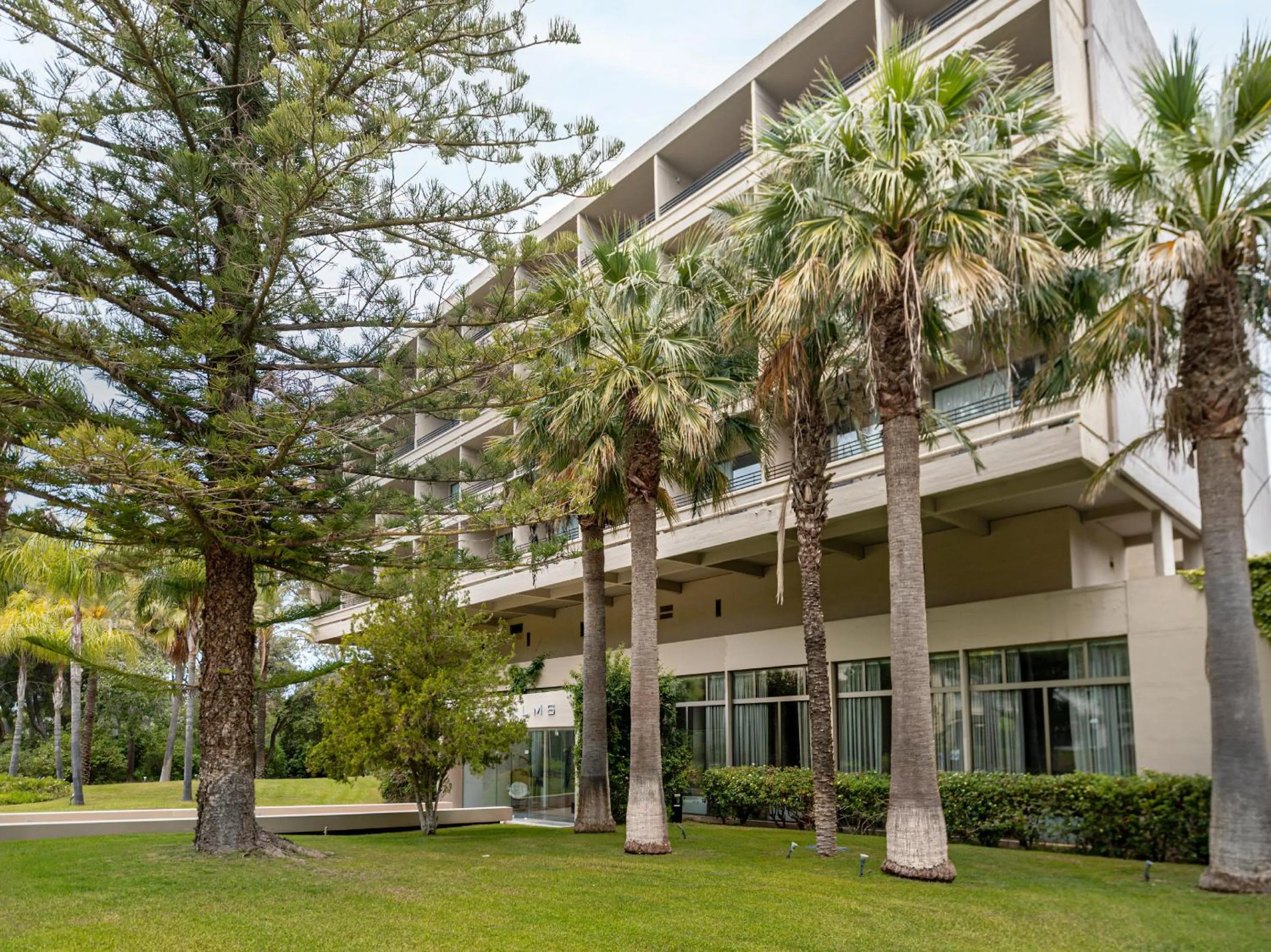 Property building in Grecotel LUXME Palms at Riviera Olympia & Aqua Park