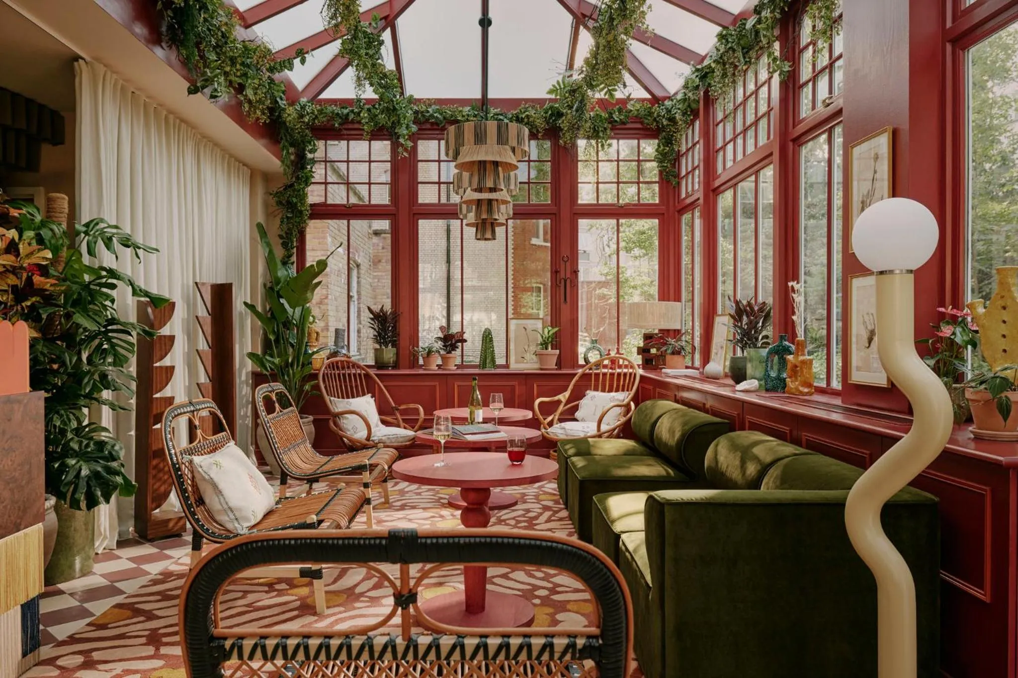 Decorative detail in Ember Locke Kensington