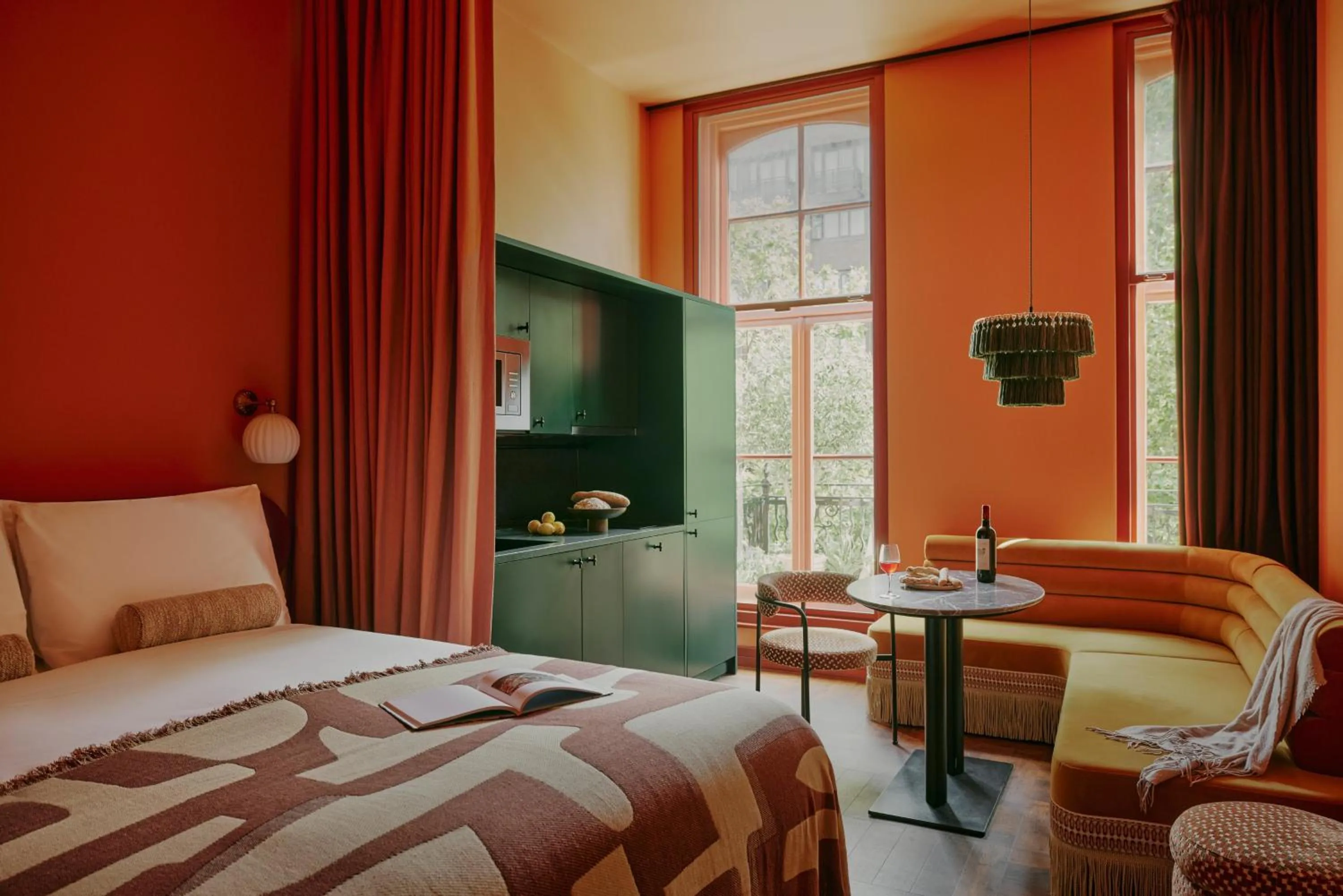 Bedroom, Bed in Ember Locke Kensington