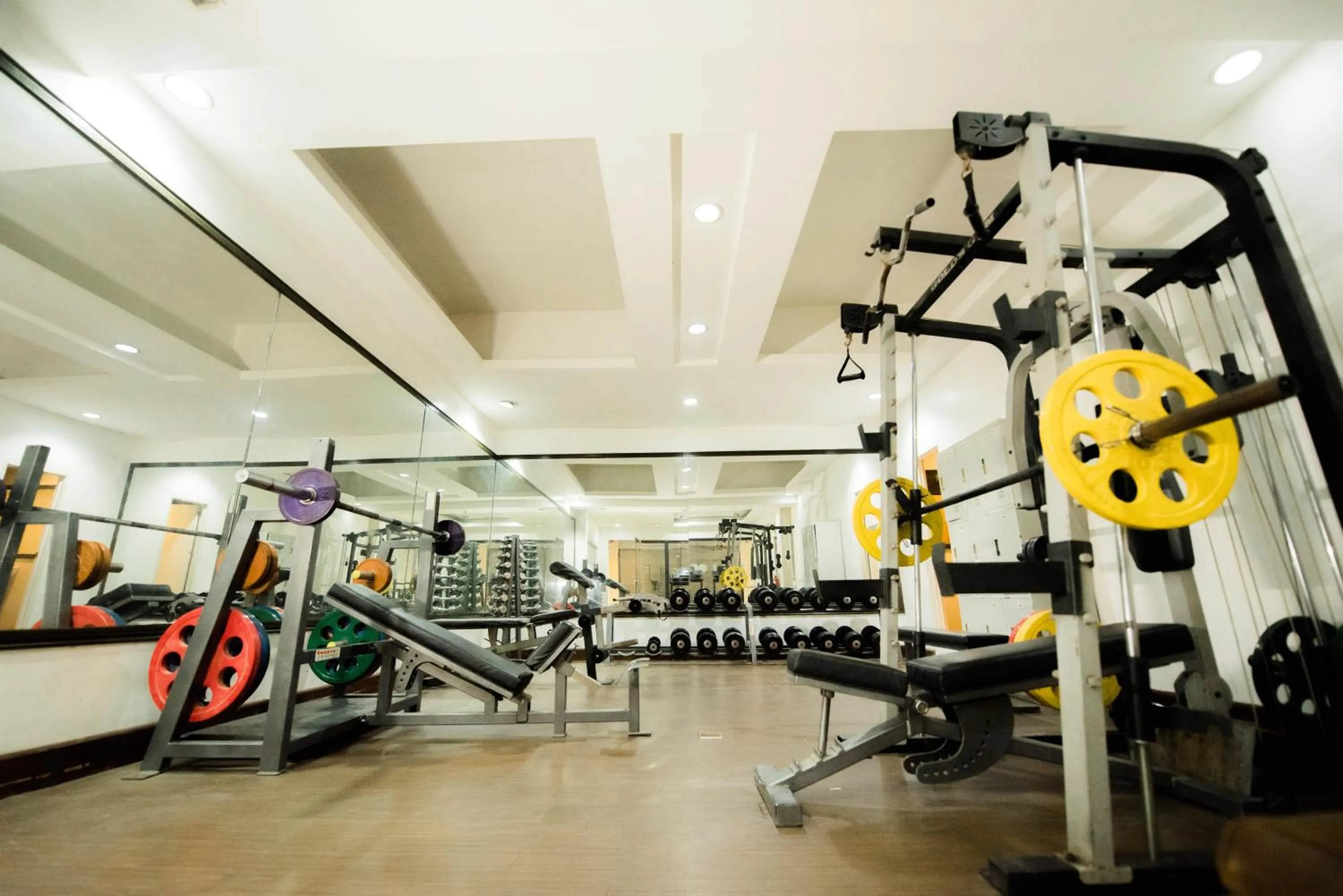 Fitness centre/facilities in SunCity Suites