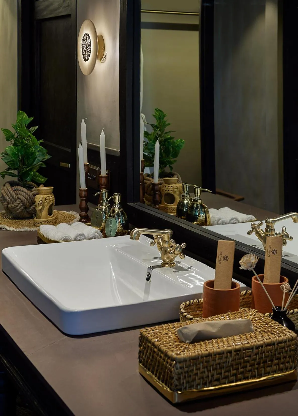 Toilet in Red Thread Morjim