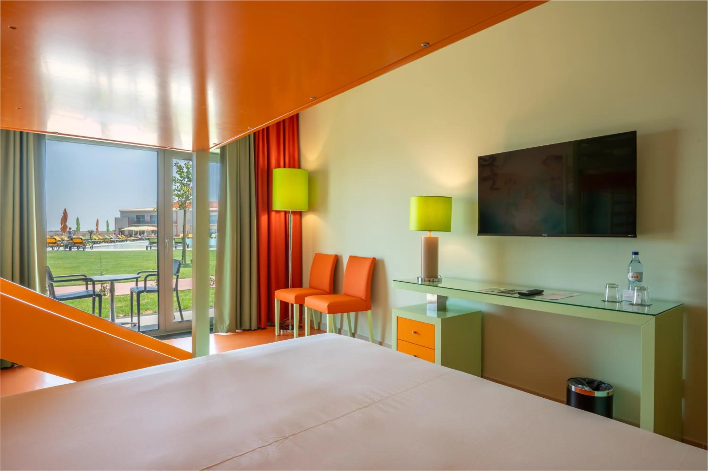 View (from property/room), Bed in Vila Gale Nep Kids