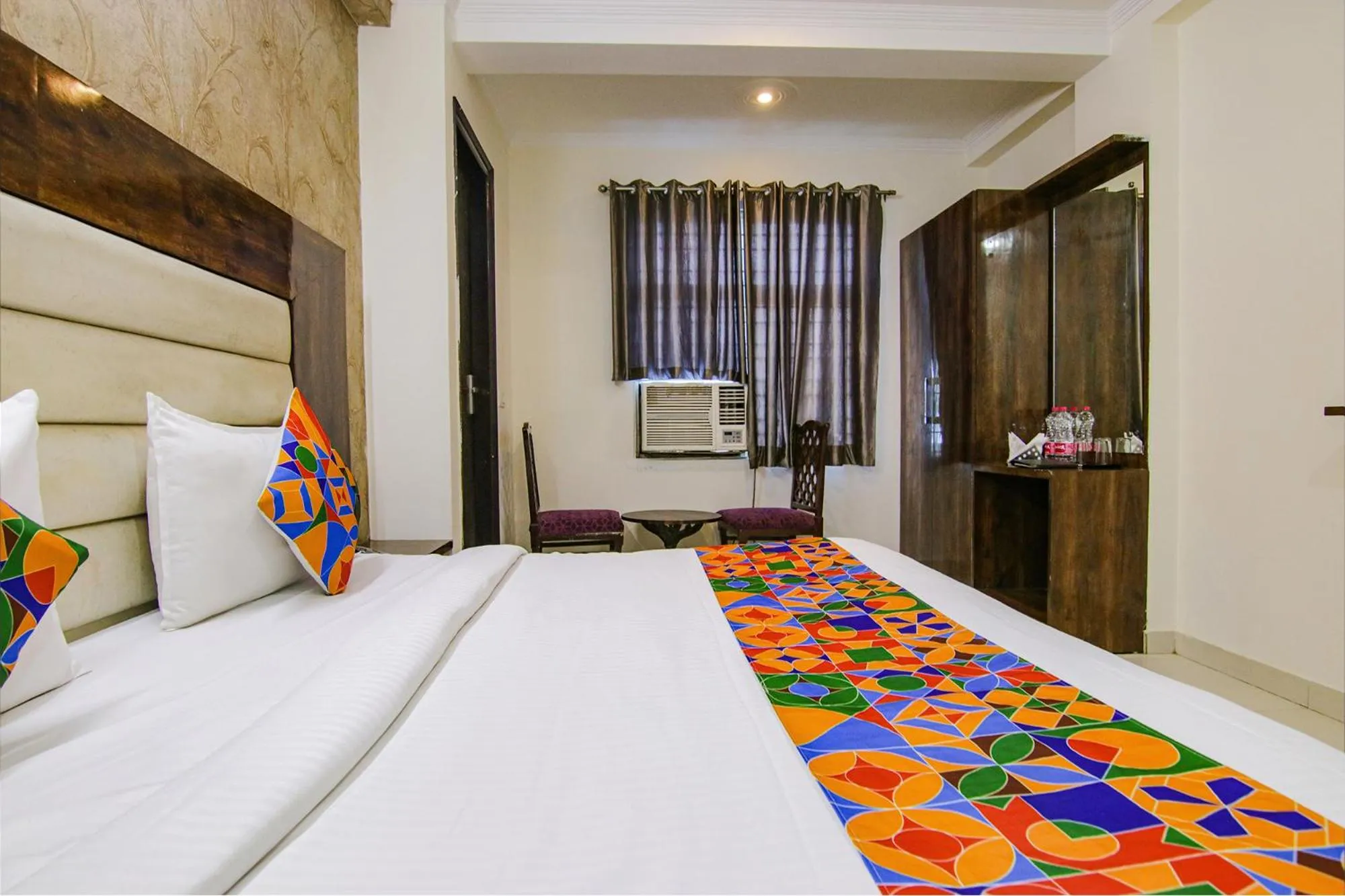 Bed in FabHotel Airport Avalon - Nr IGI Airport New Delhi