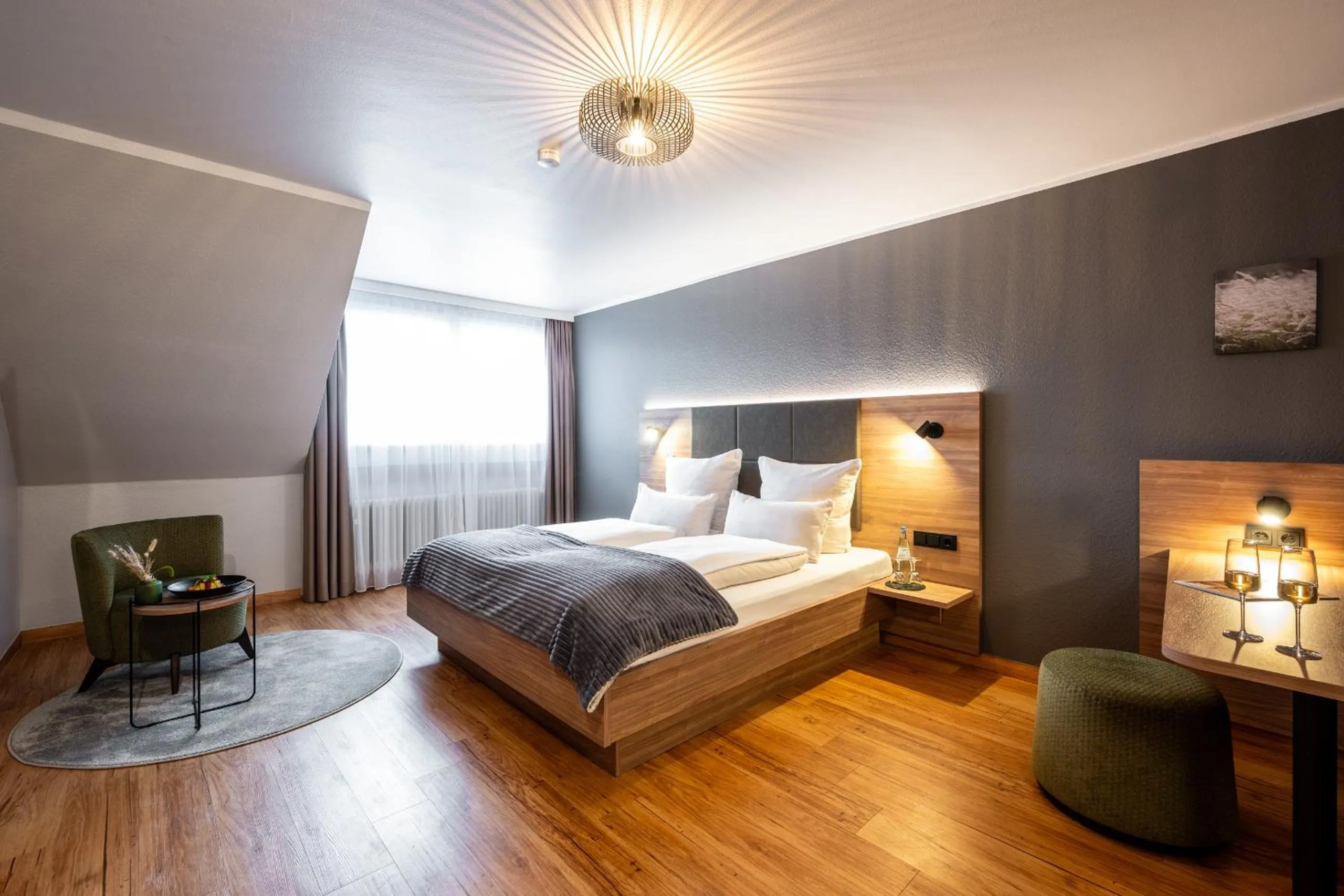 Photo of the whole room, Bed in Uferdeck - Boutique Hotel