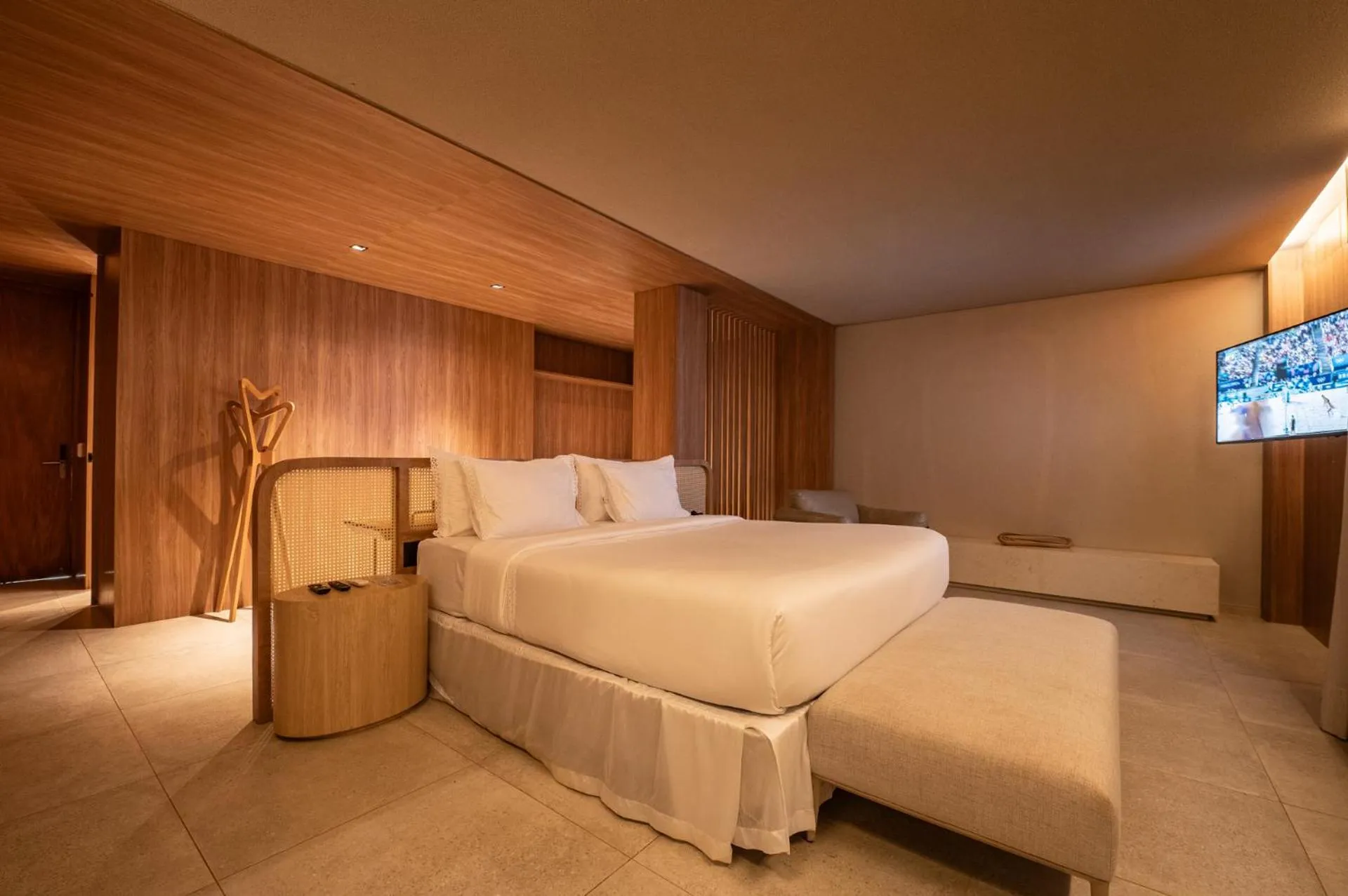 Bed in Hamares Boutique Hotel