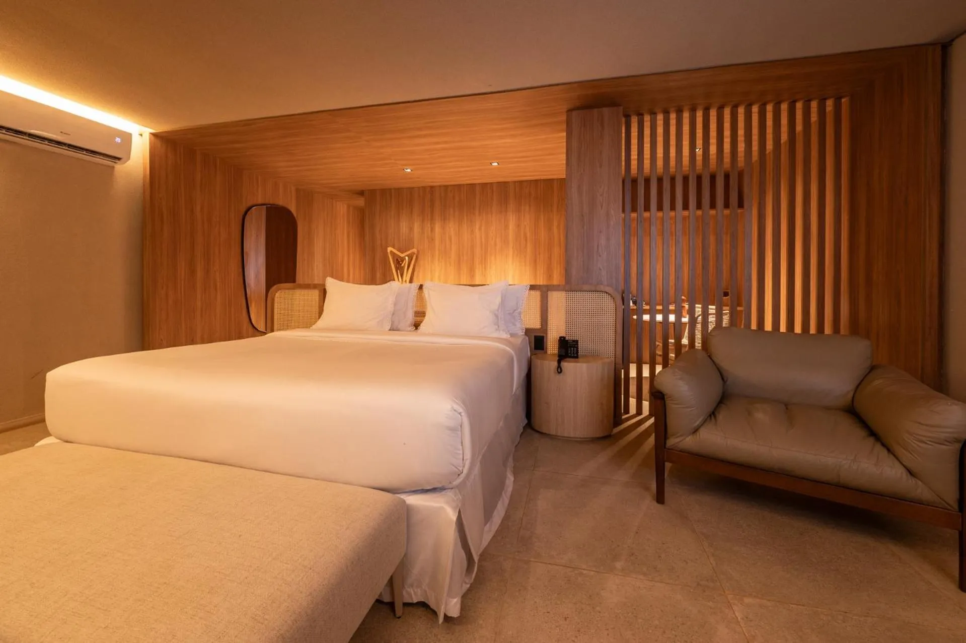 Bed in Hamares Boutique Hotel