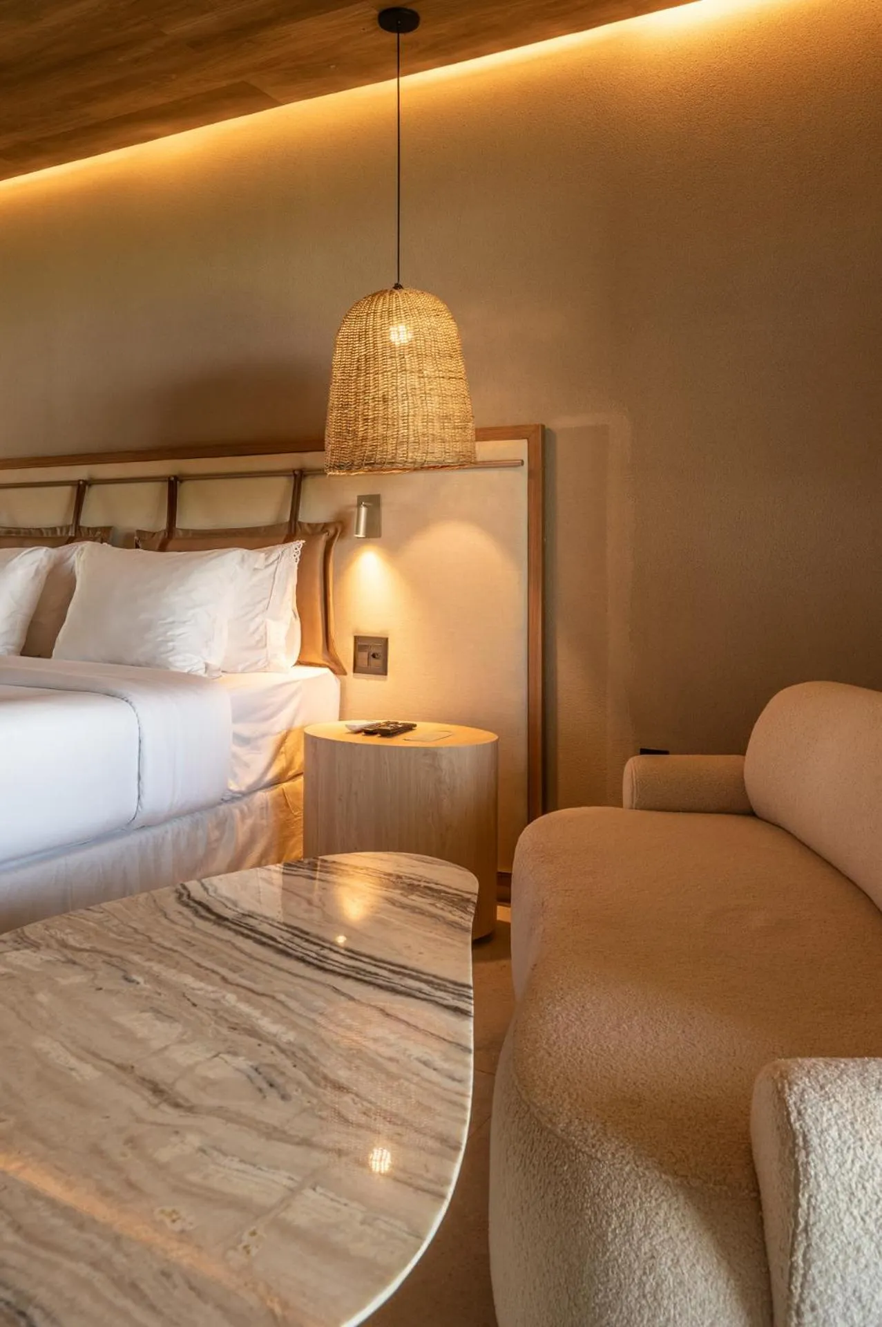 Bed in Hamares Boutique Hotel