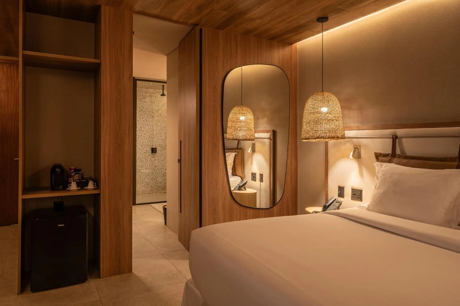 Bed in Hamares Boutique Hotel