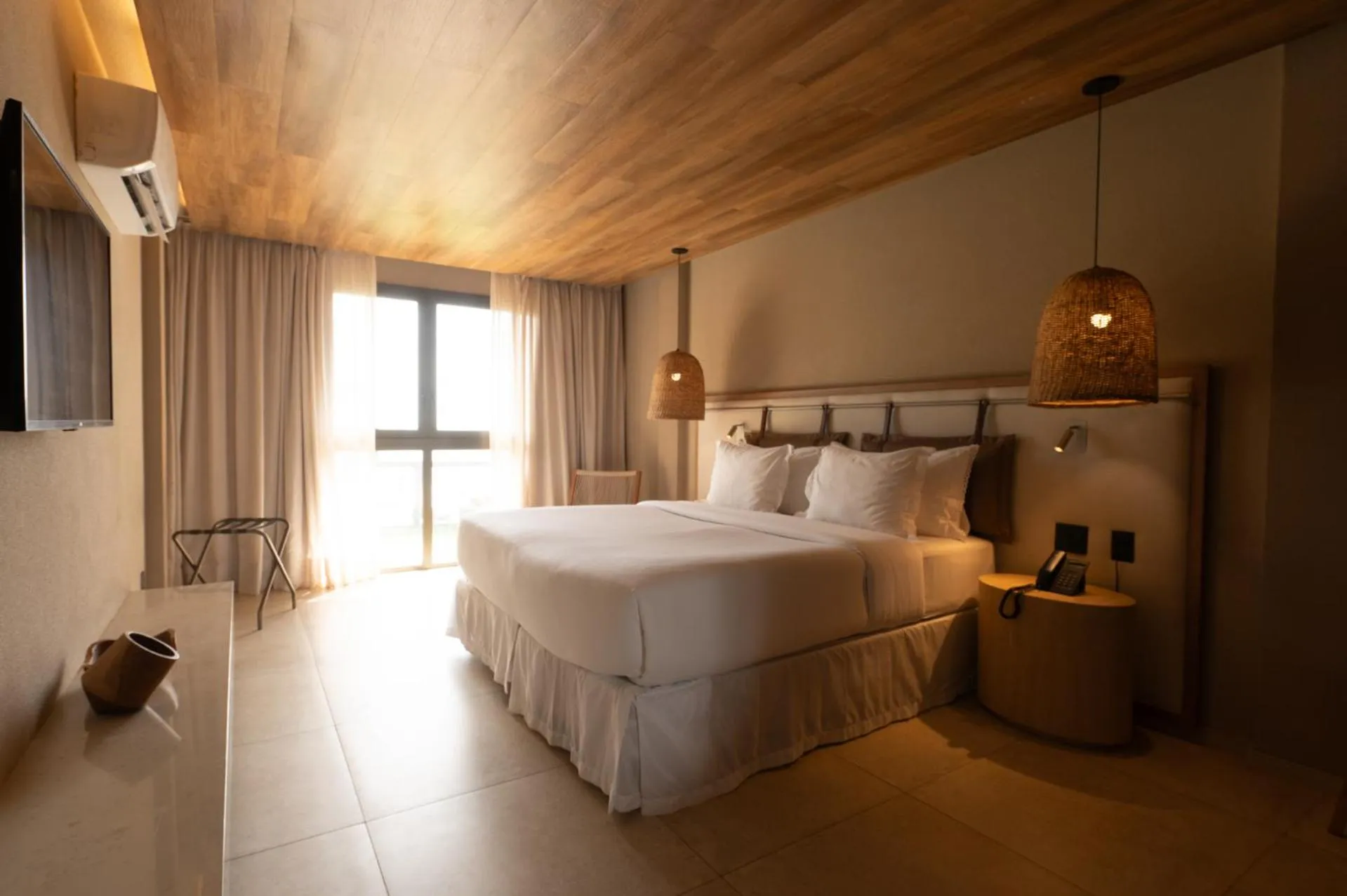 Bed in Hamares Boutique Hotel