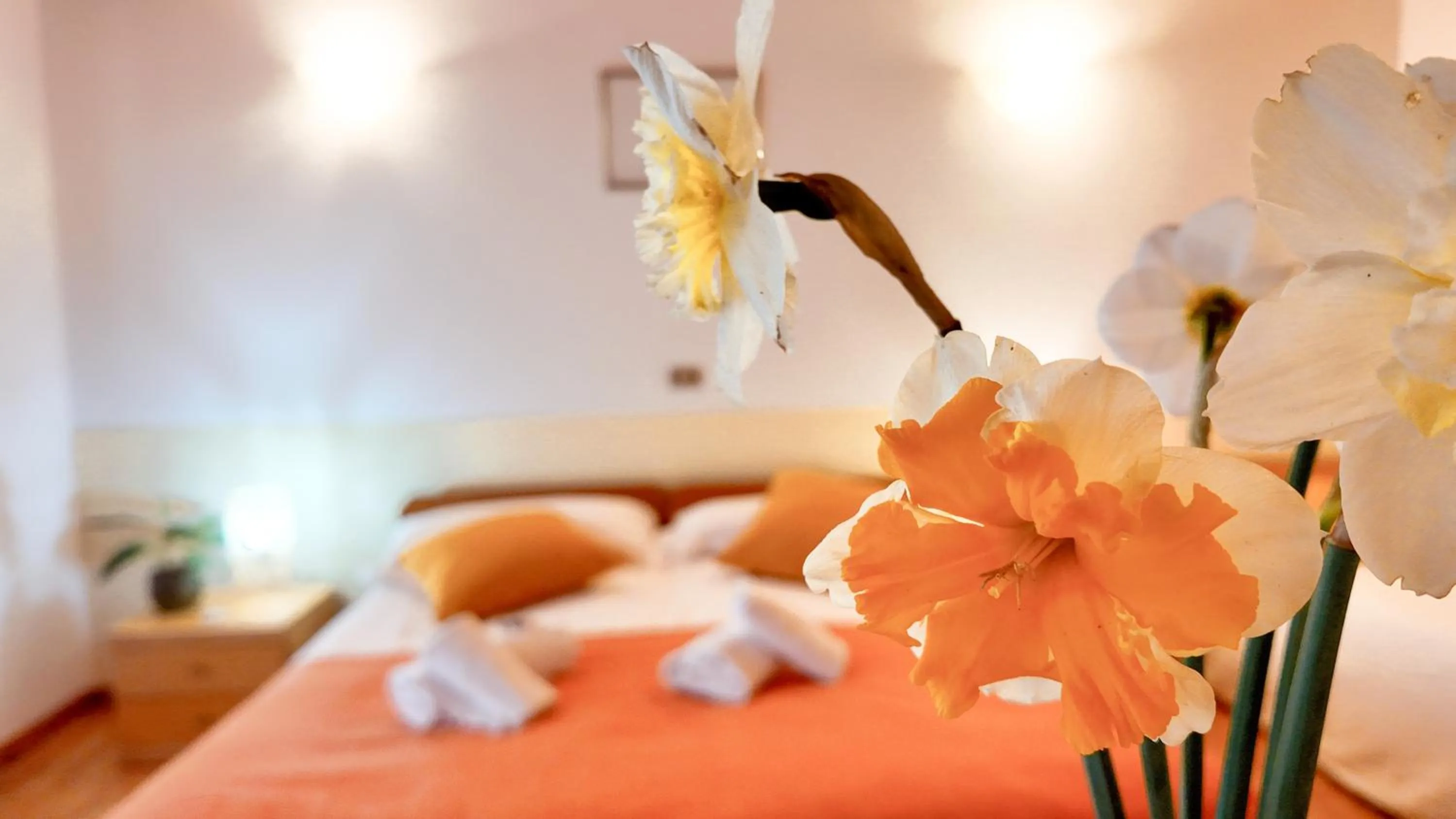 Bed in Albergo Dalla Mena