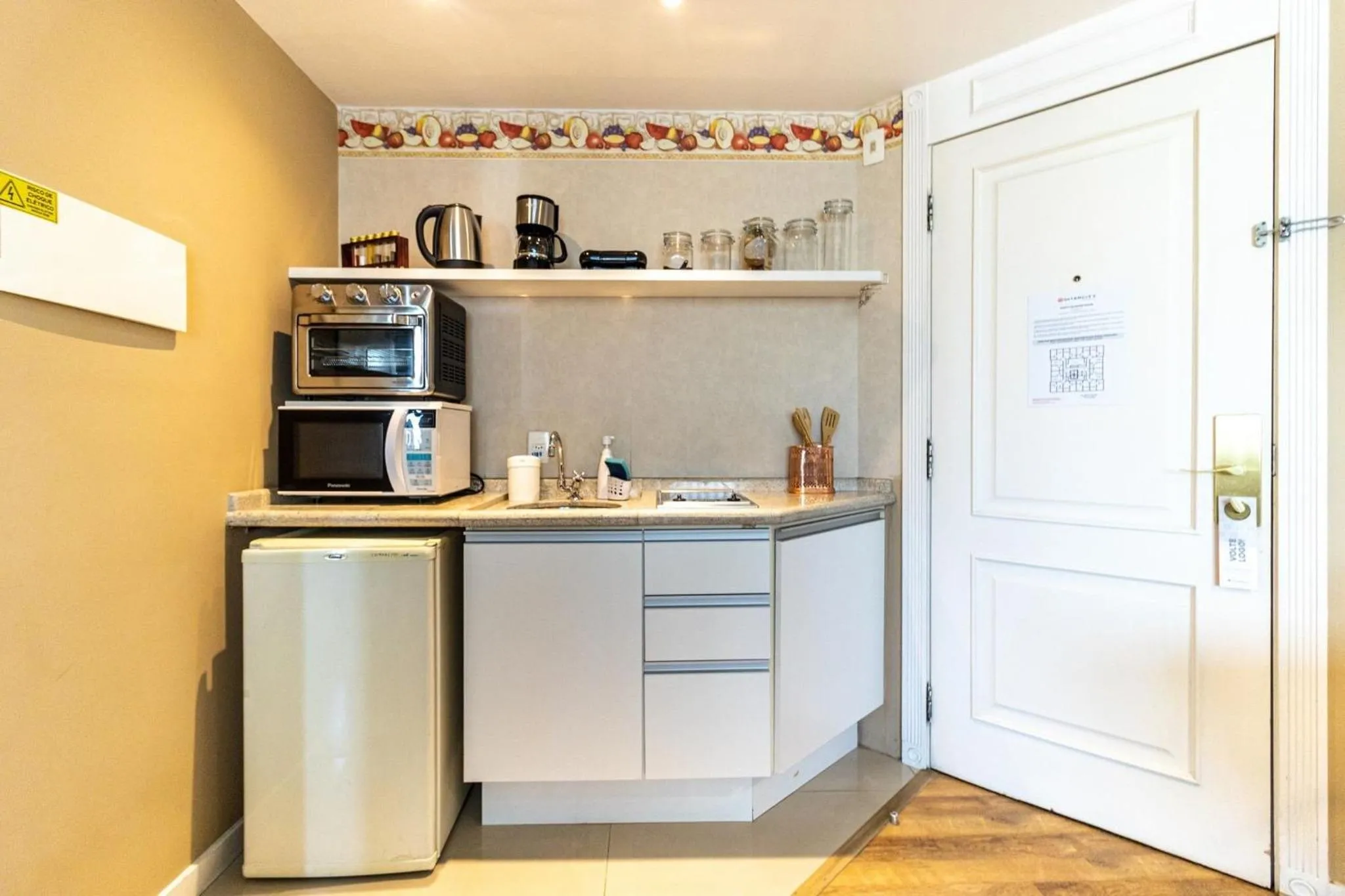 Kitchen or kitchenette in Kaza Noah The Universe Paulista Bela Vista