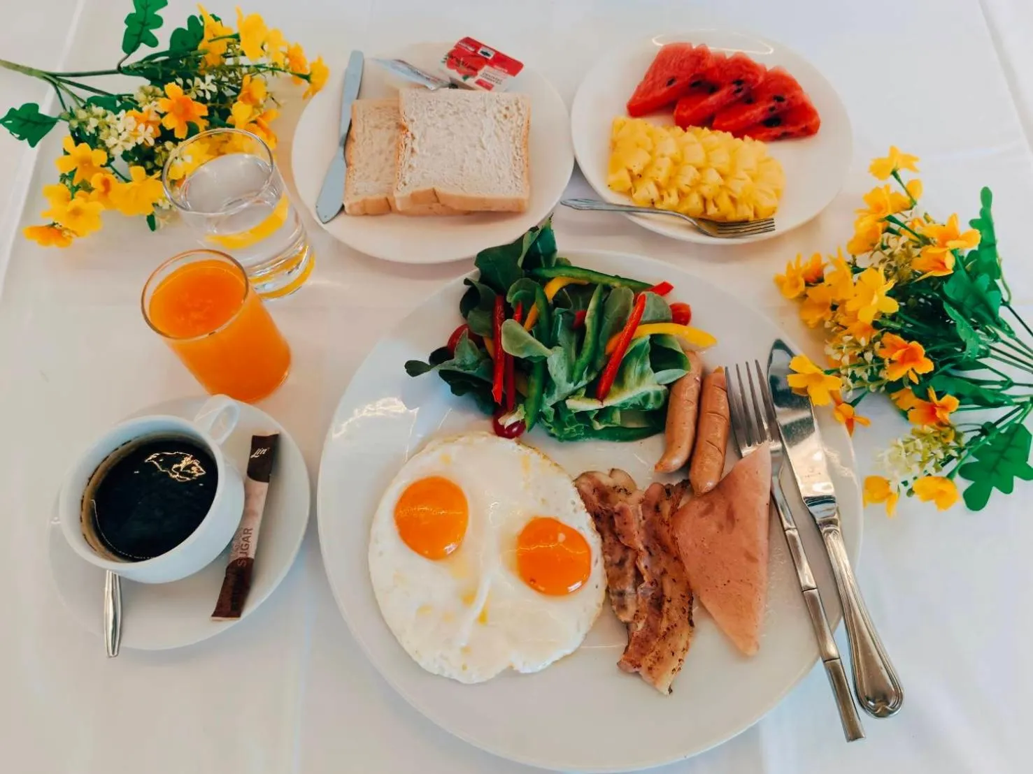 Breakfast in Smile Samui Chaweng Beach Front Resort