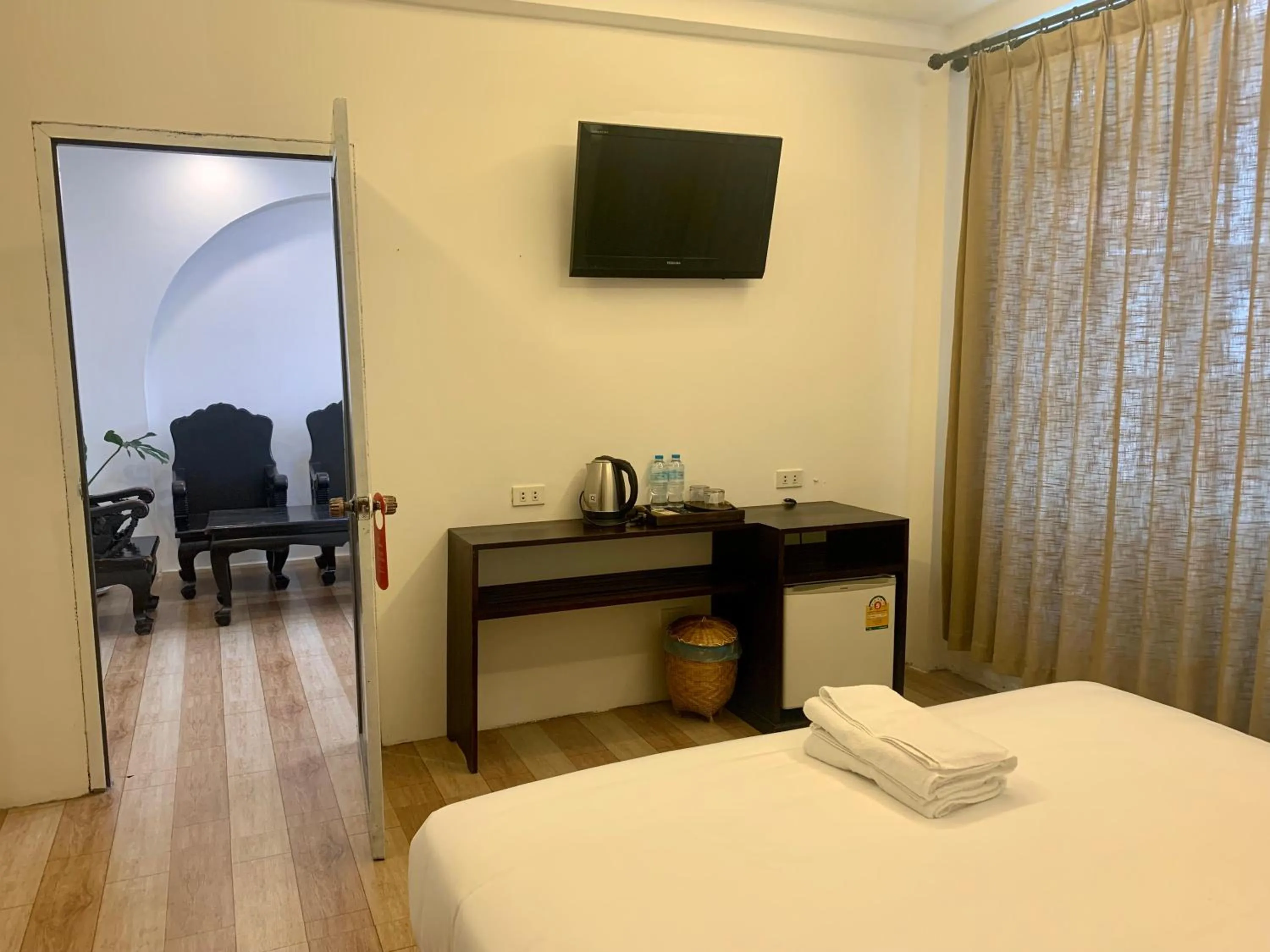 Bed in La nuit de laos