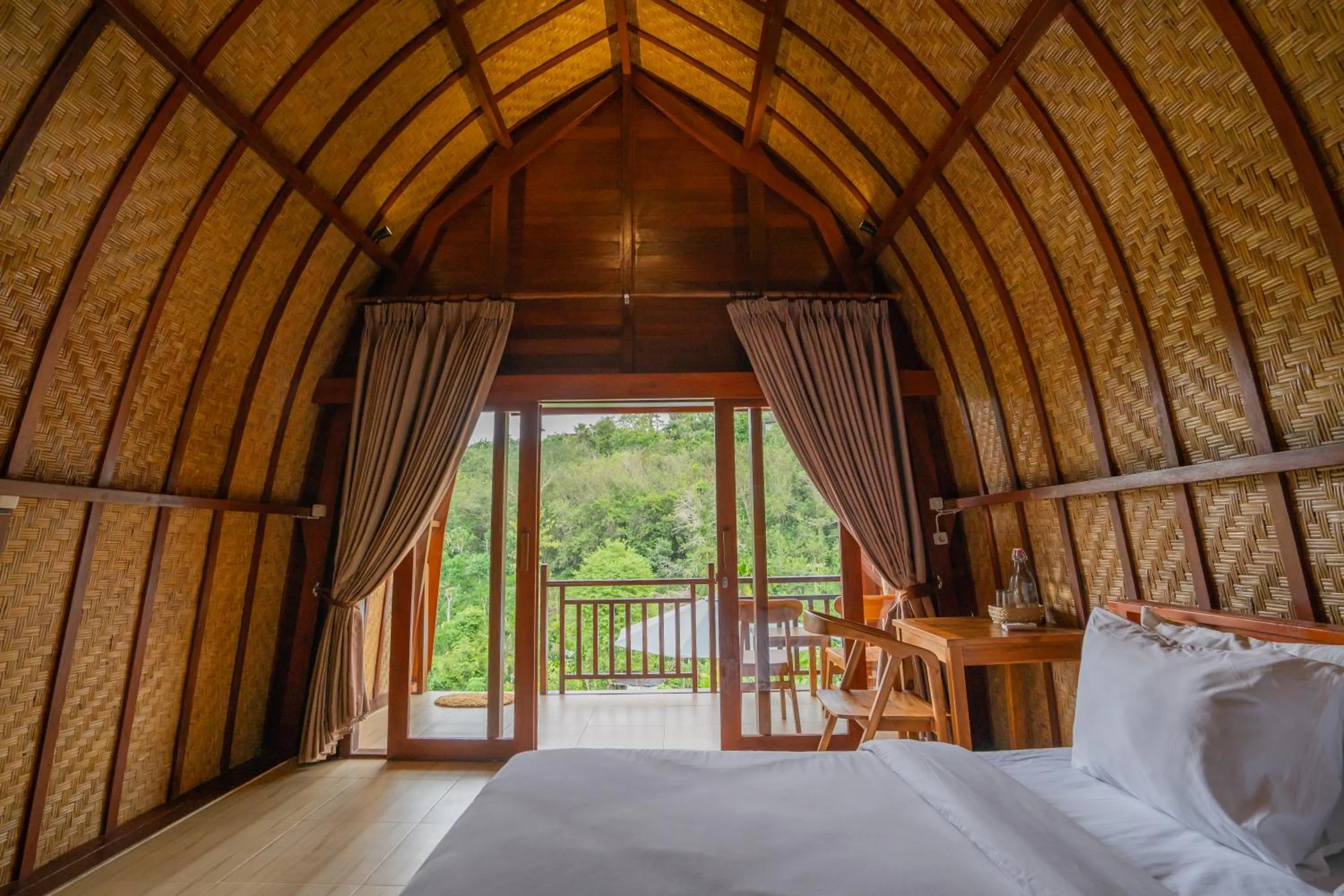 Bed in Lumbung Seraya Villa