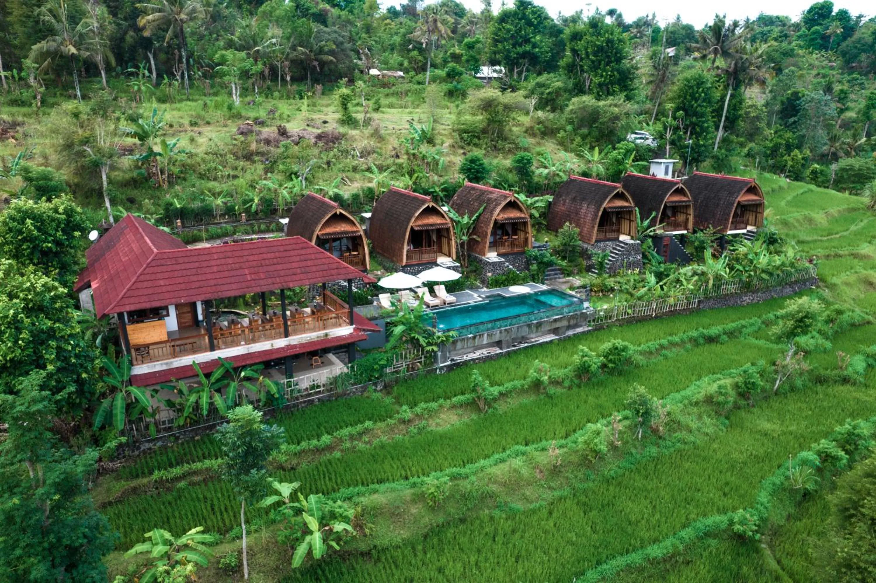 Property building in Lumbung Seraya Villa