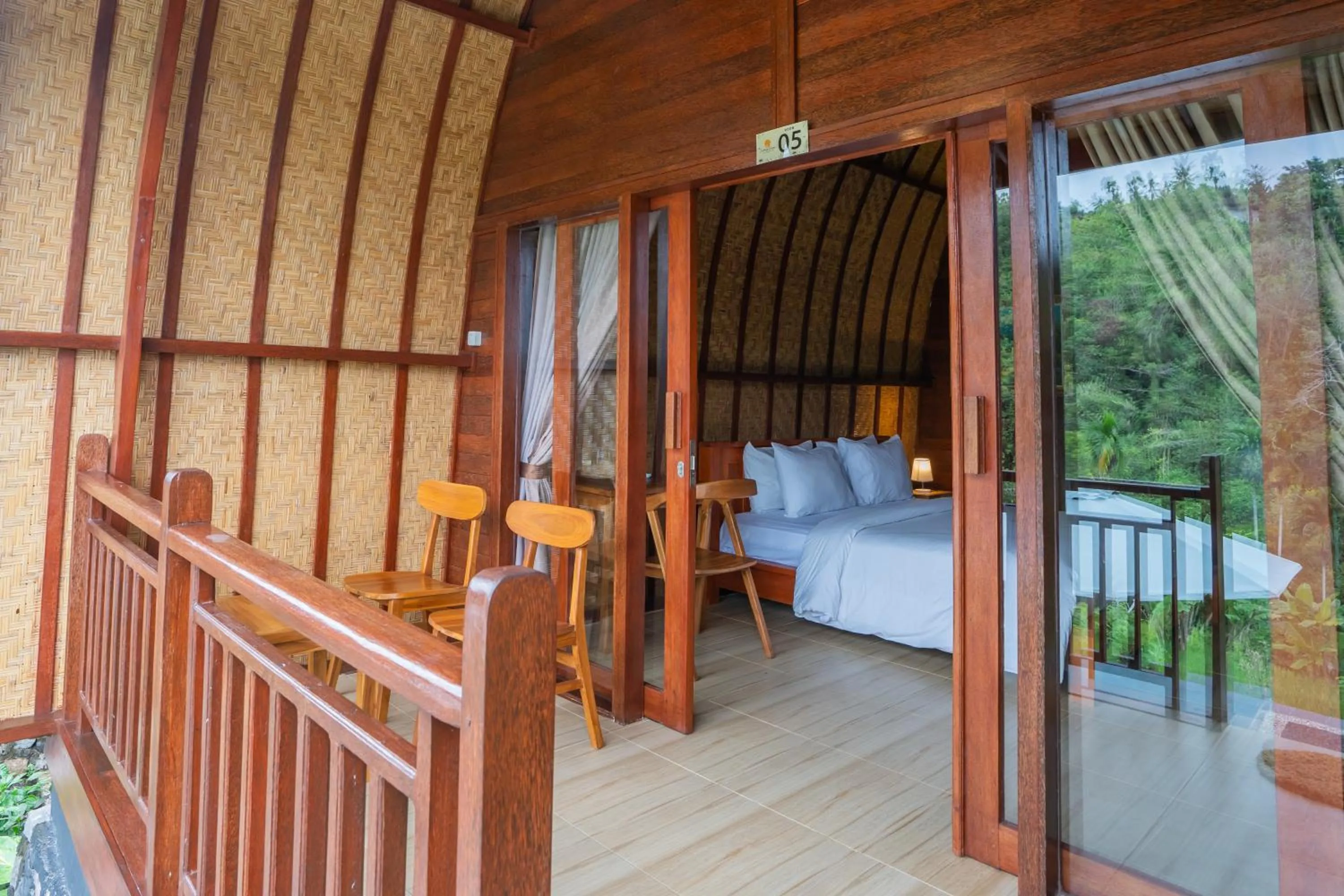 Patio in Lumbung Seraya Villa