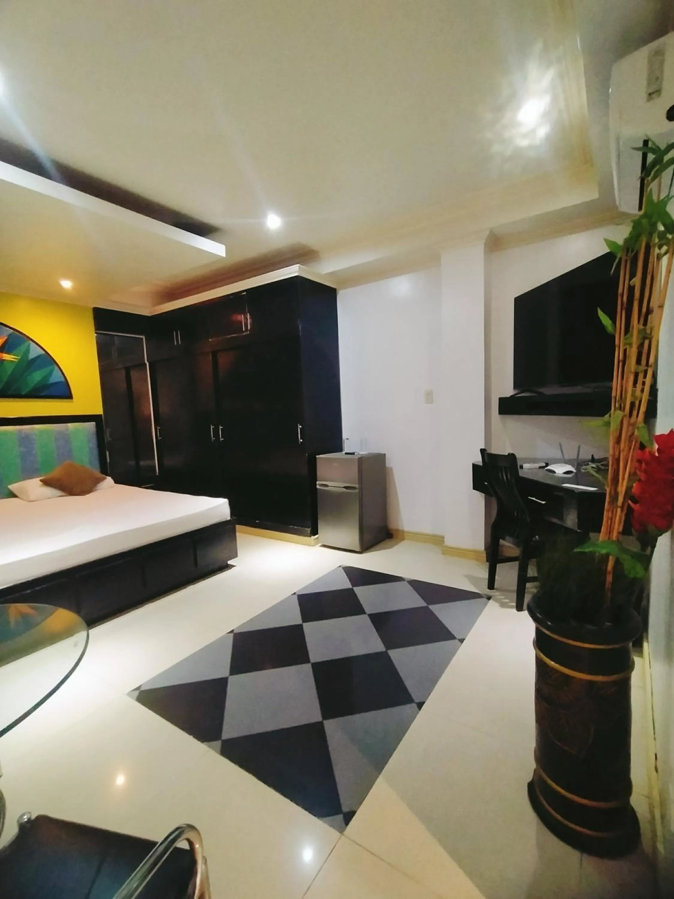 Bedroom in Fields Palace Hotel