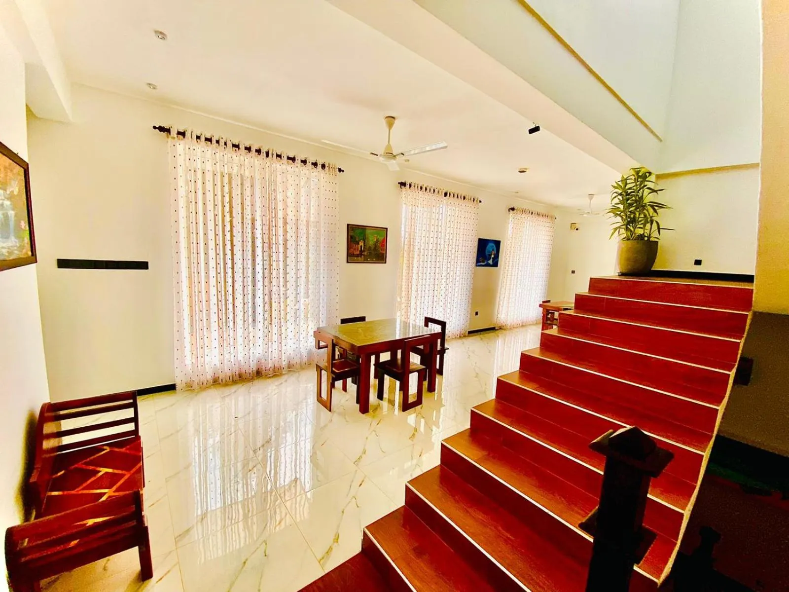 Dining area in Airport Faith Hotel