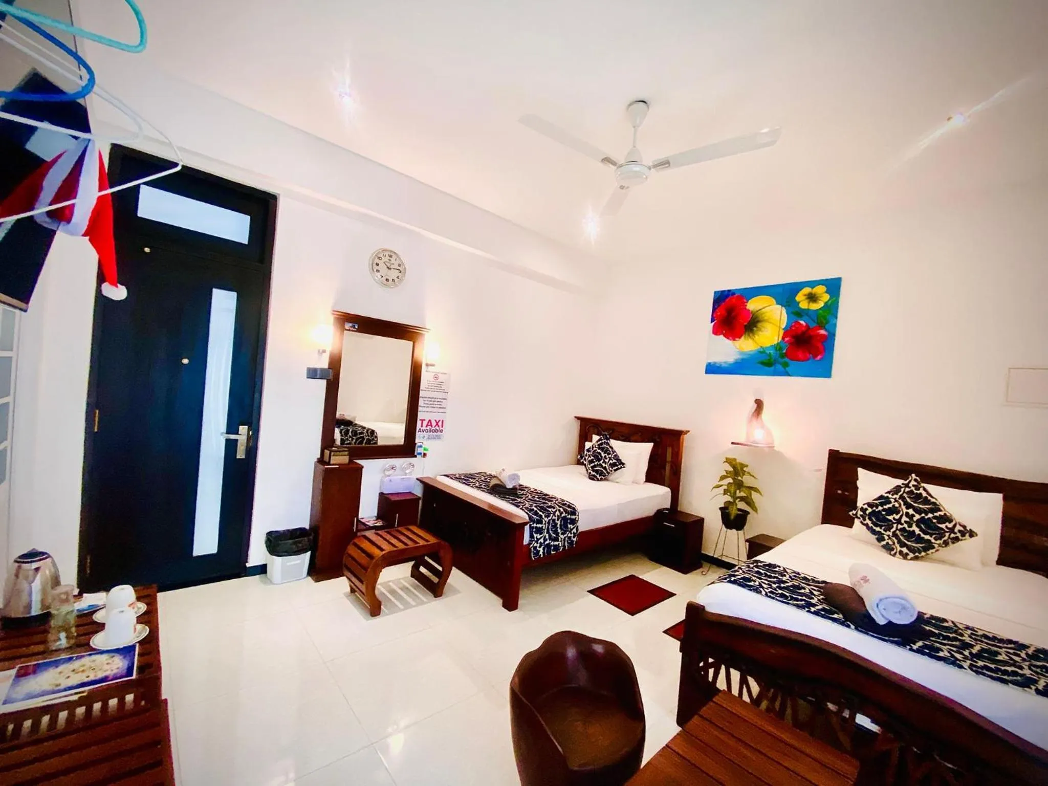 Bed in Airport Faith Hotel