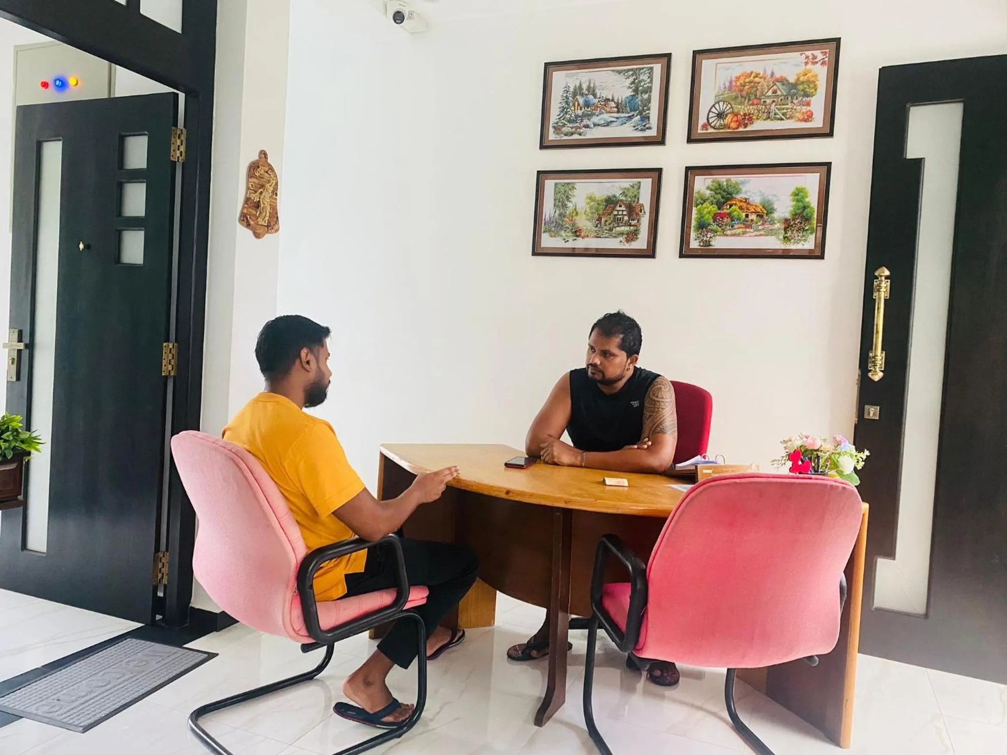 Lobby or reception in Airport Faith Hotel