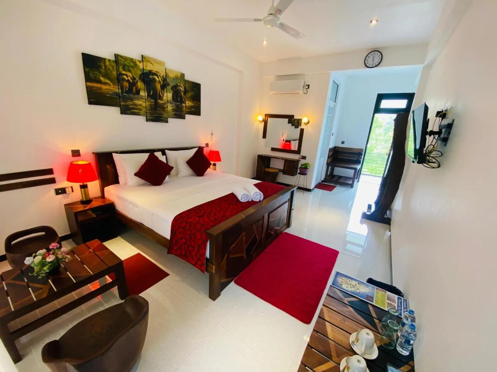 Bed in Airport Faith Hotel