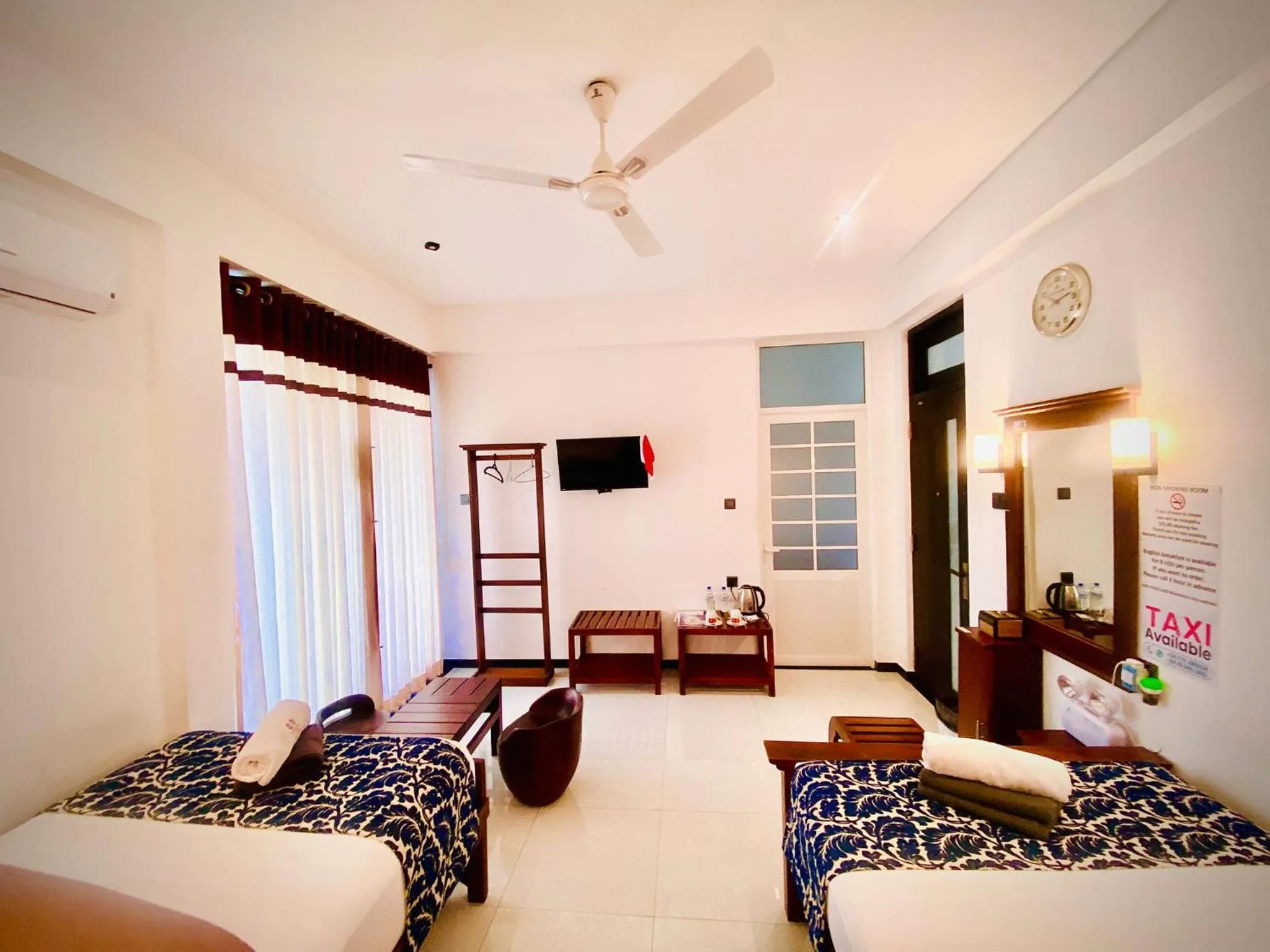 Bed in Airport Faith Hotel