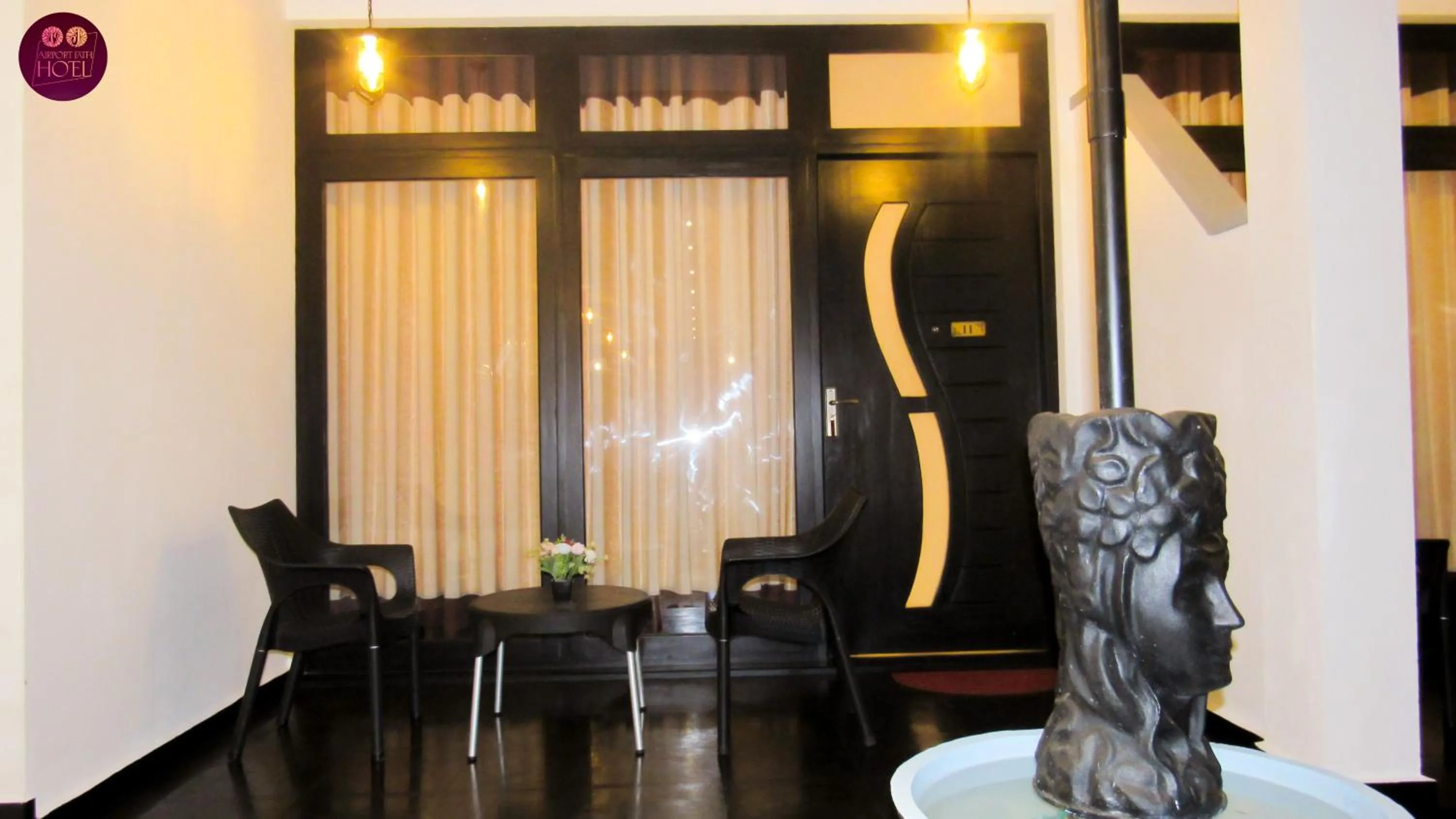 Balcony/Terrace in Airport Faith Hotel