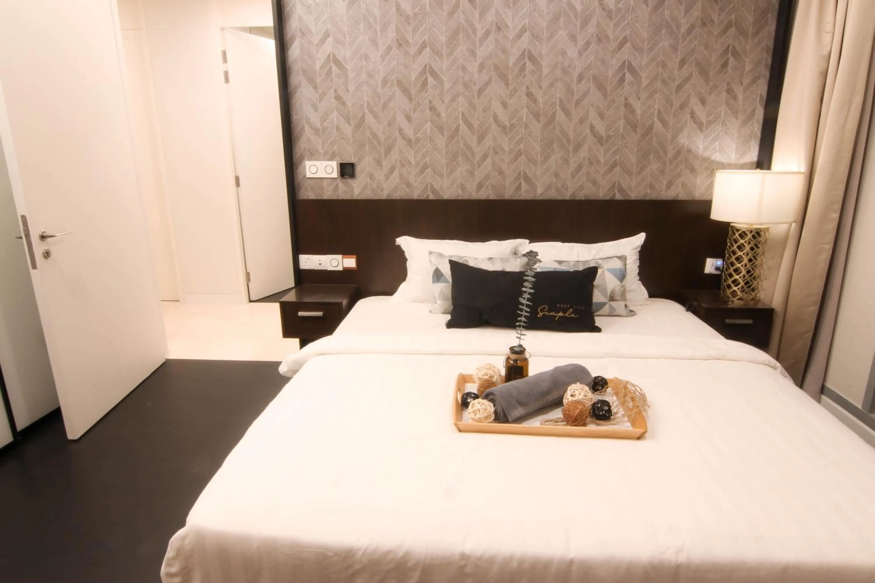 Bed in Tropicana The Residences KLCC, Premium