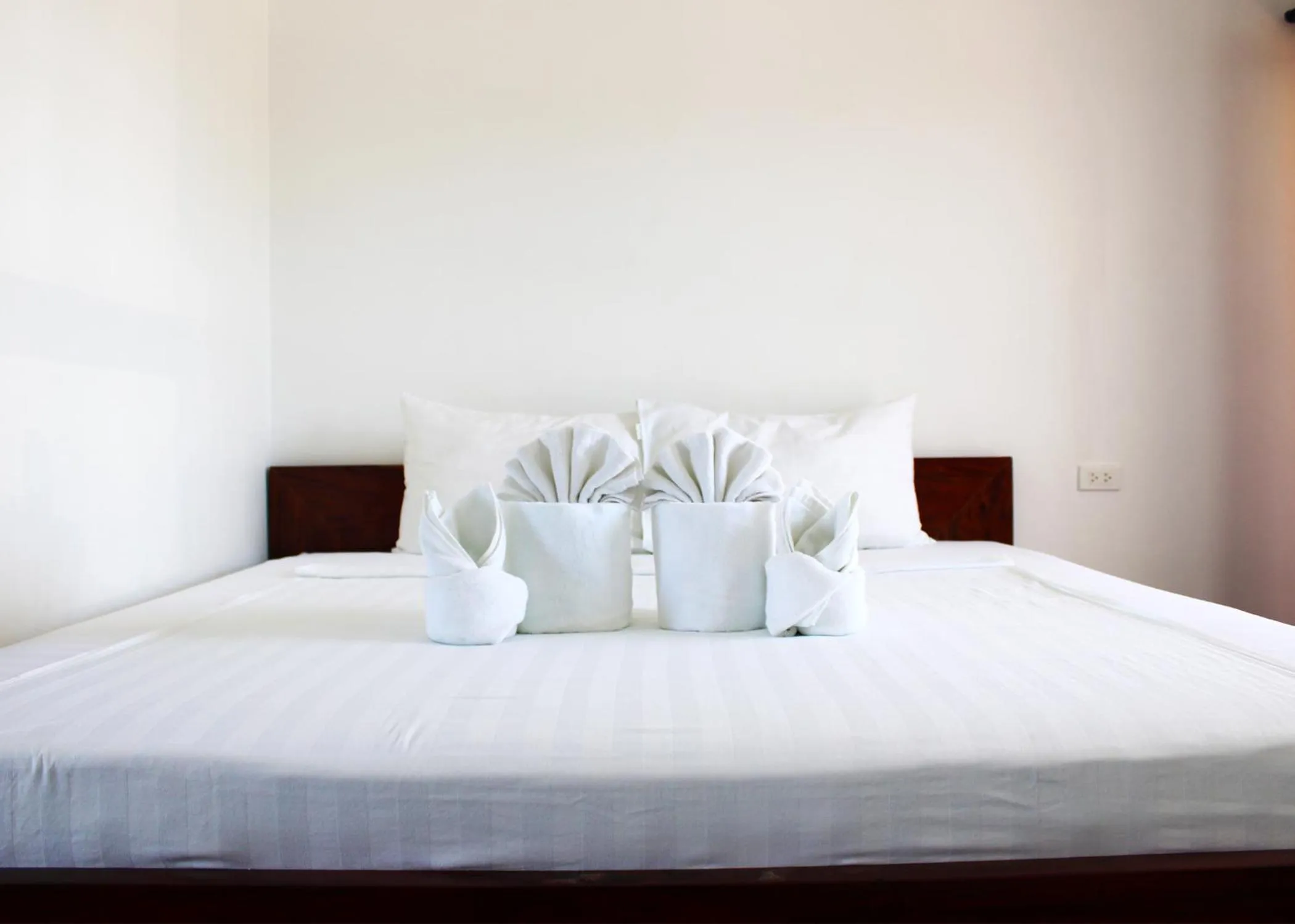 Bed in Malipaj Apartments