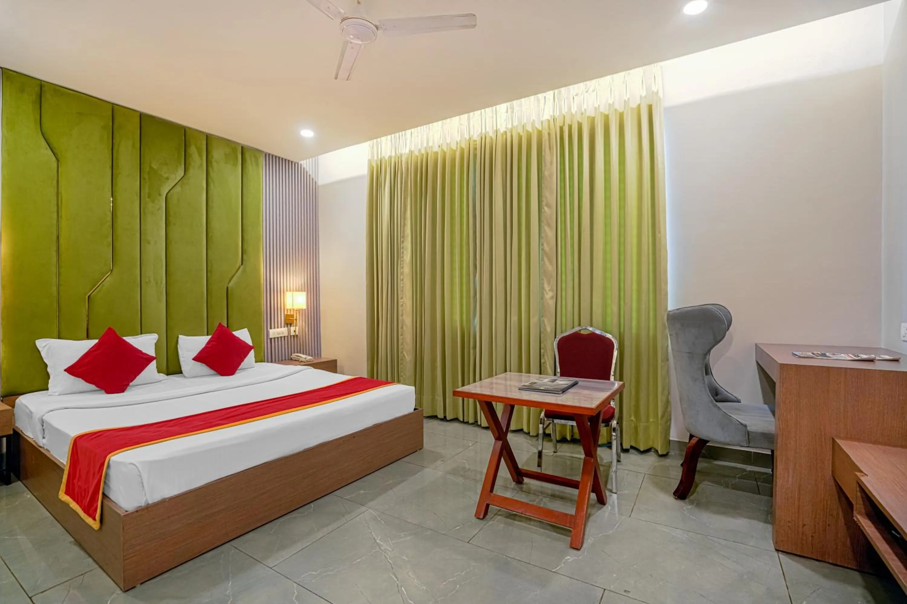 Bed in Hotel Highway Greens Near VR Punjab Mall Airport Road Mohali Chandigarh