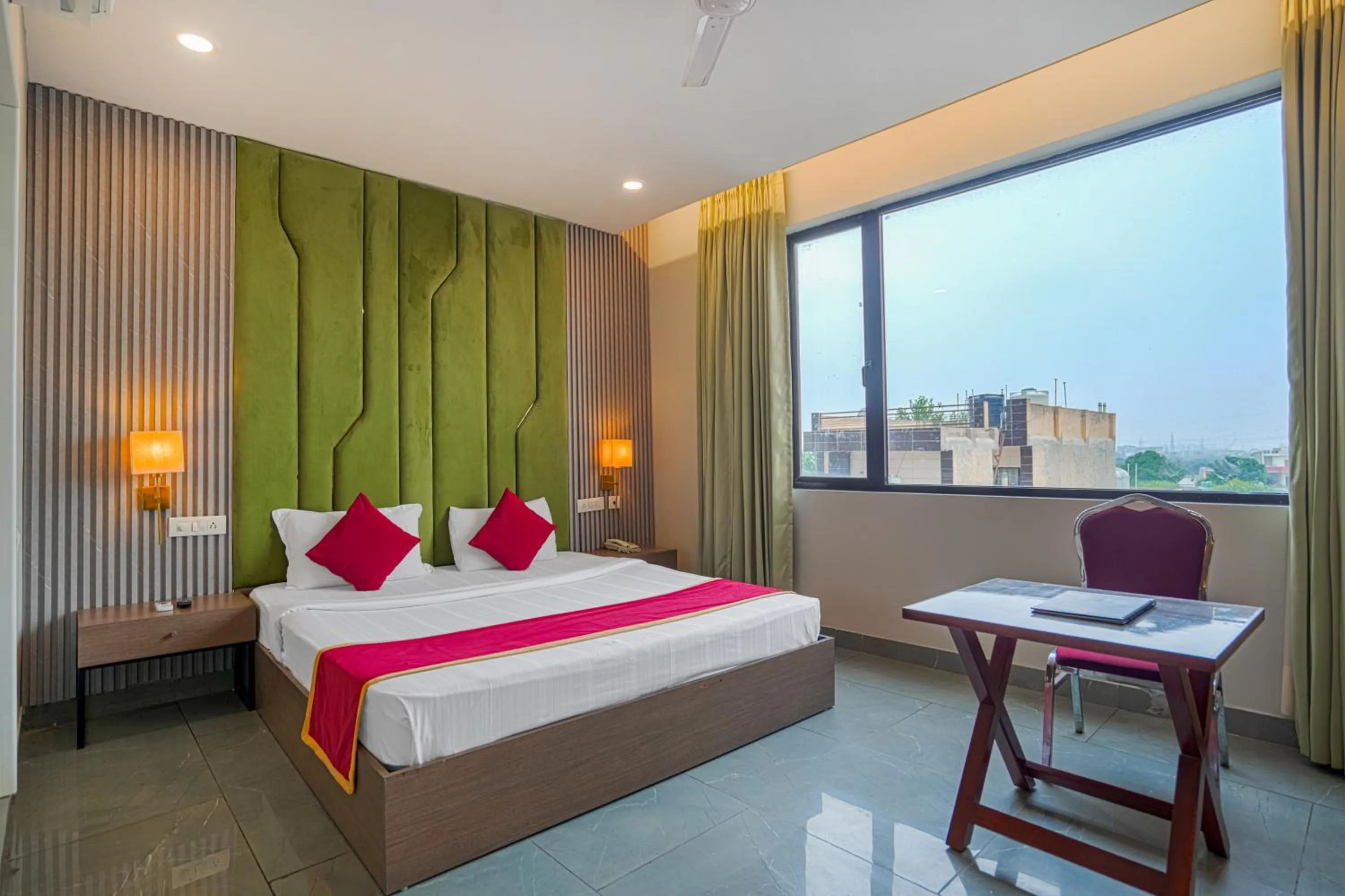 Bed in Hotel Highway Greens Near VR Punjab Mall Airport Road Mohali Chandigarh