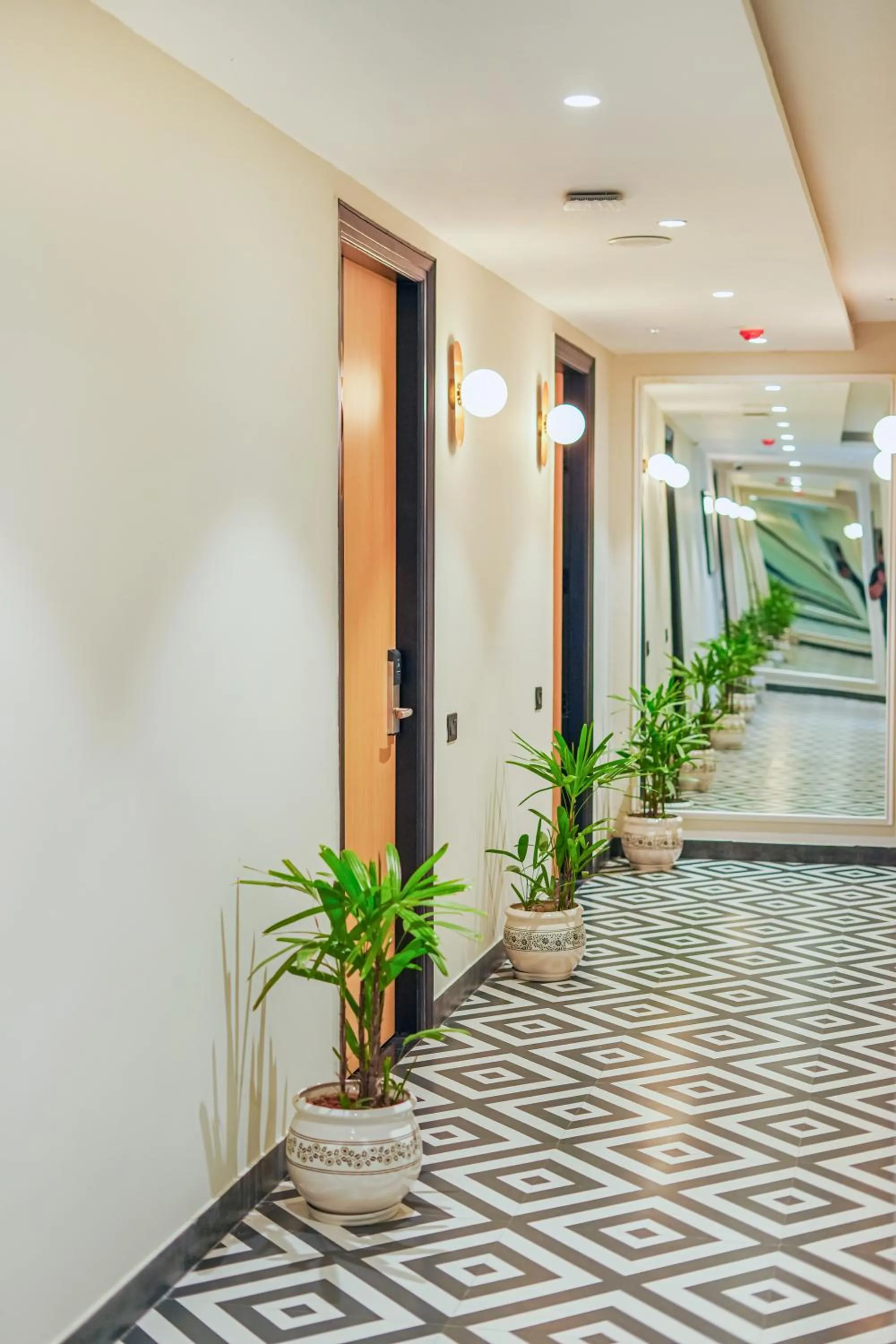 Lobby or reception in Hotel Highway Greens Near VR Punjab Mall Airport Road Mohali Chandigarh