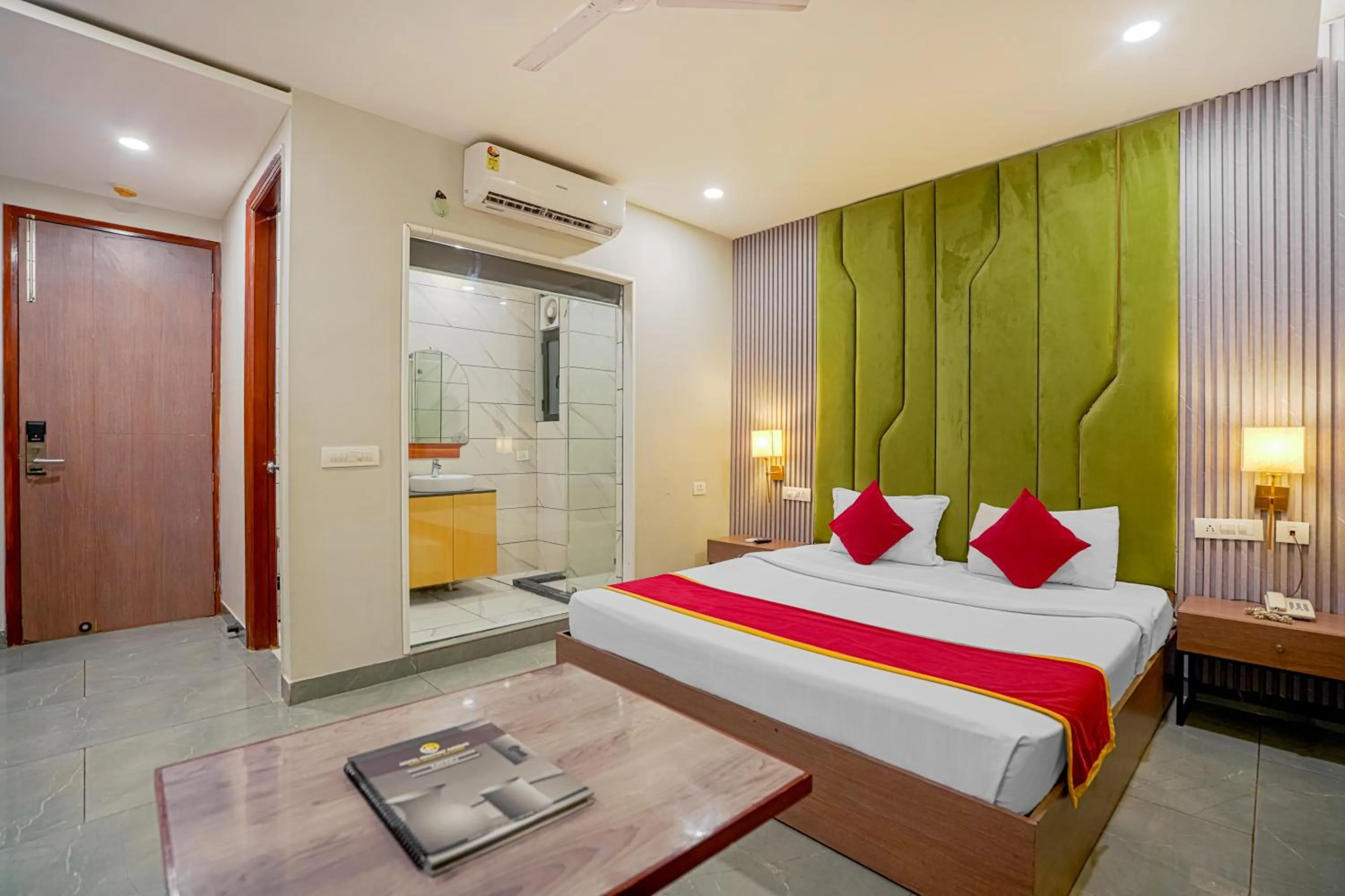 Bed in Hotel Highway Greens Near VR Punjab Mall Airport Road Mohali Chandigarh