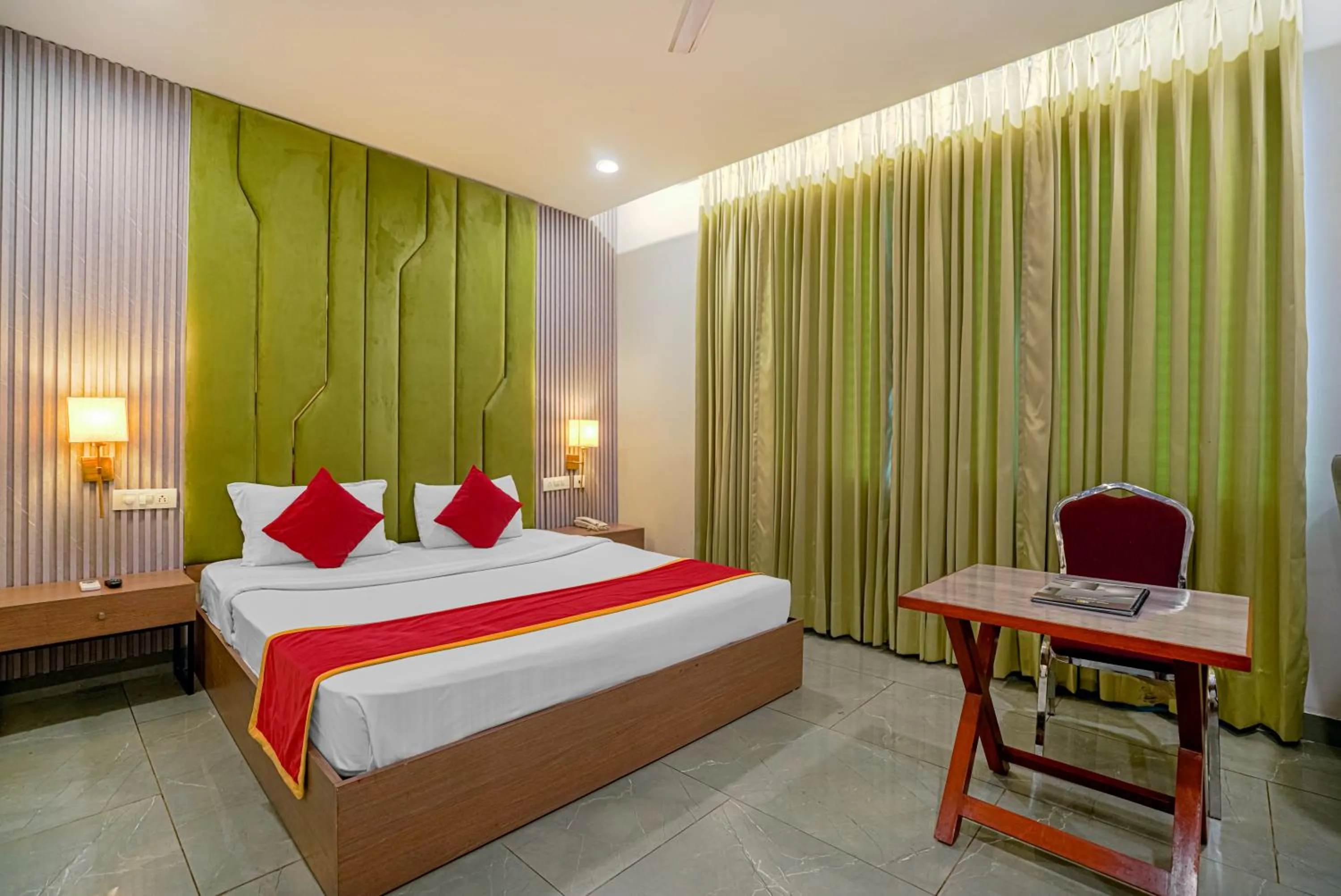 Bed in Hotel Highway Greens Near VR Punjab Mall Airport Road Mohali Chandigarh